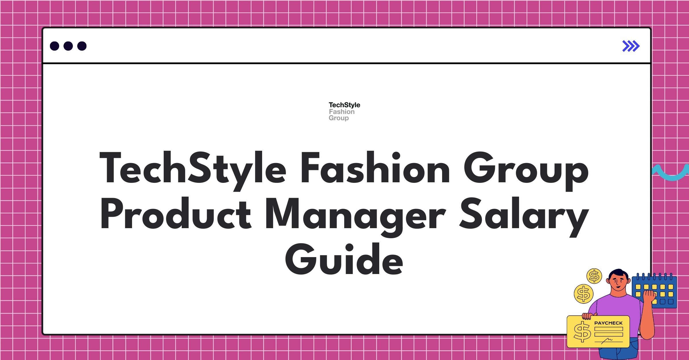 TechStyle Fashion Group Product Manager salary components infographic showing base pay, bonuses, and equity