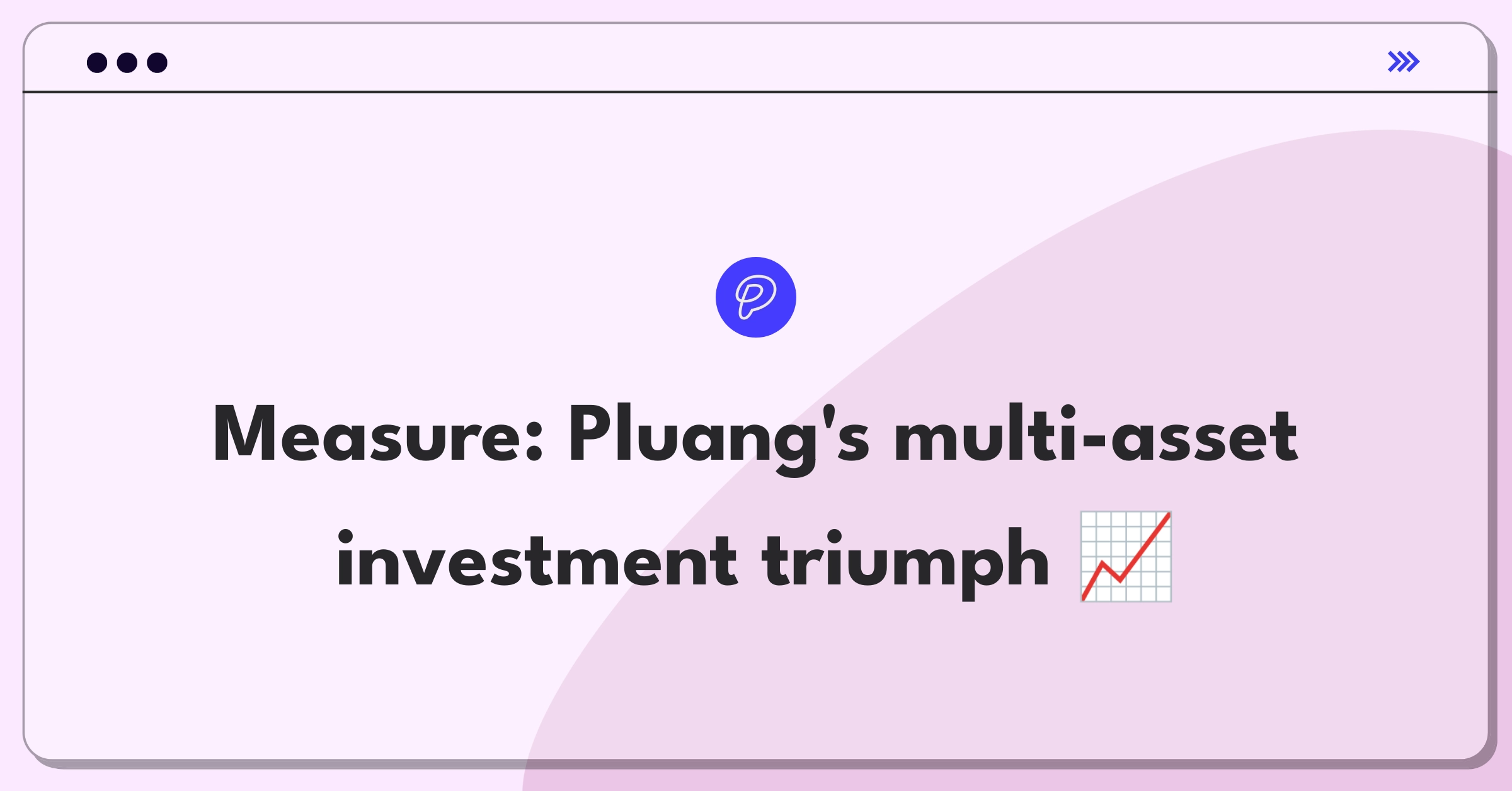 Product Management Analytics Question: Defining success metrics for Pluang's multi-asset investment platform