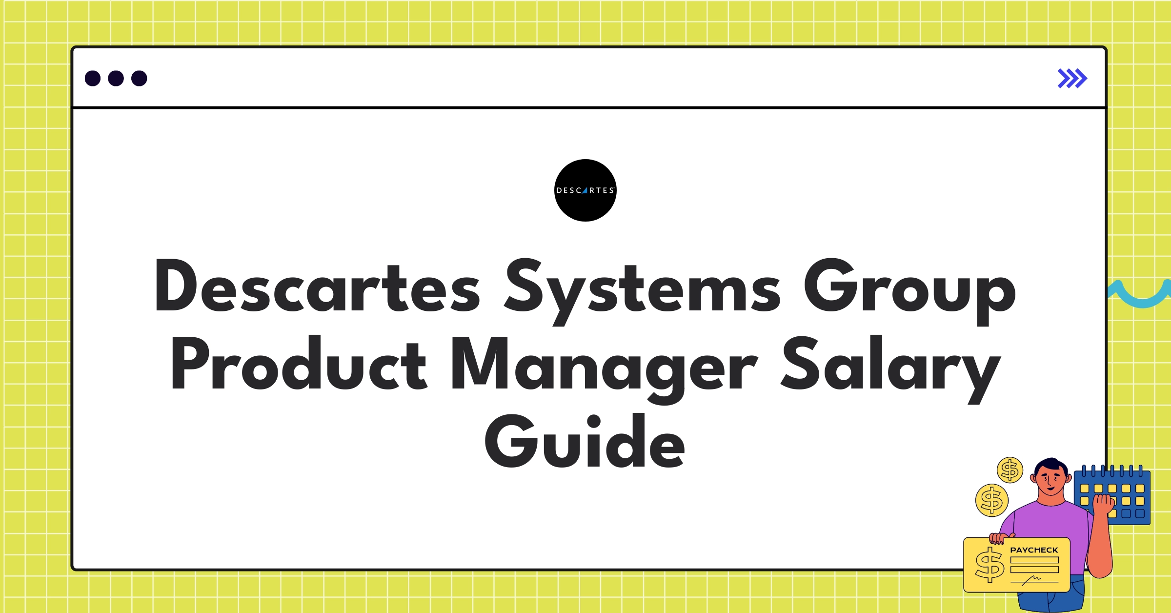 Infographic showing Descartes Systems Group Product Manager salary ranges and compensation components for 2025