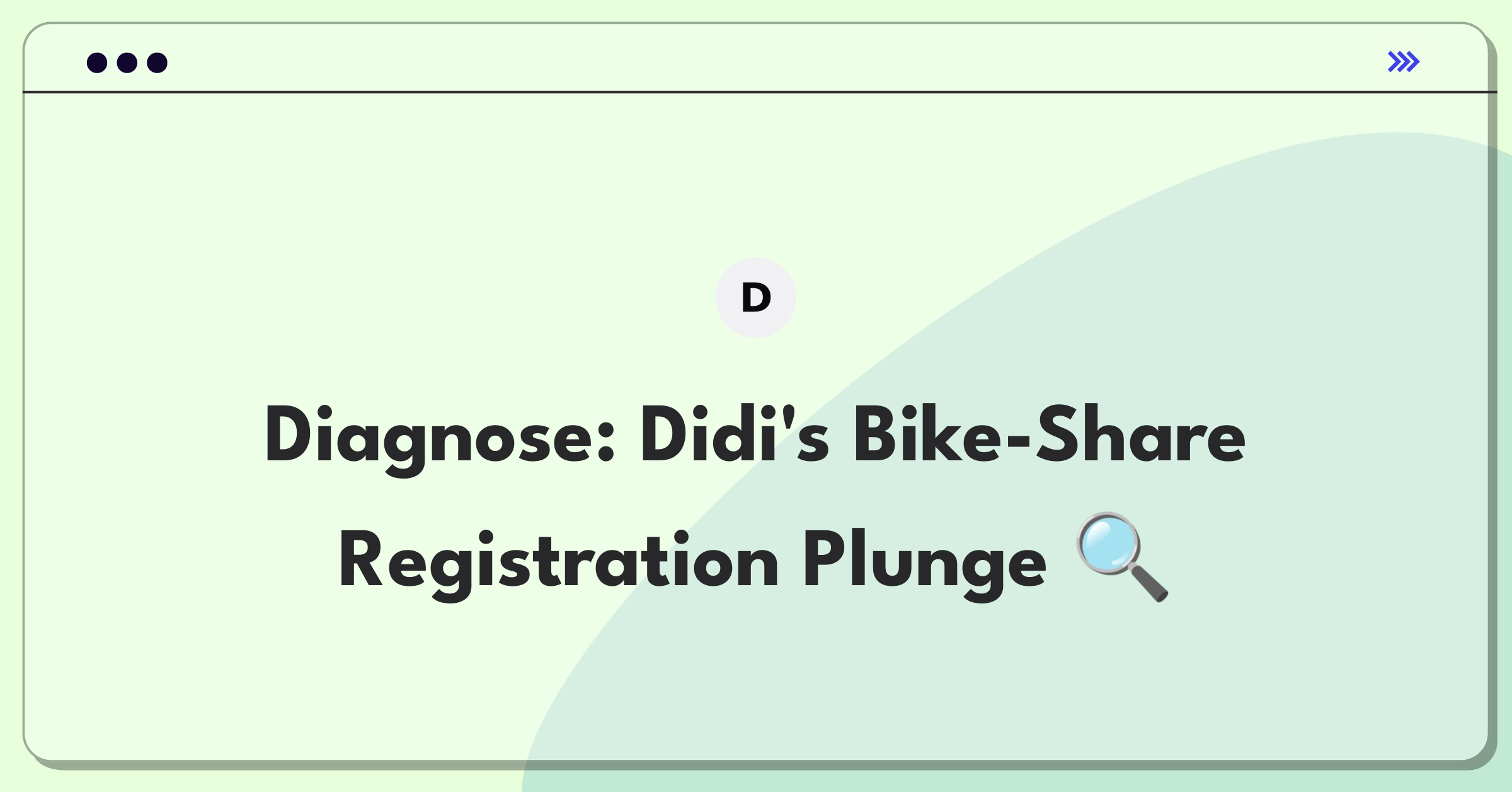 Product Management Root Cause Analysis Question: Investigating sudden drop in Didi Chuxing bike-sharing user registrations