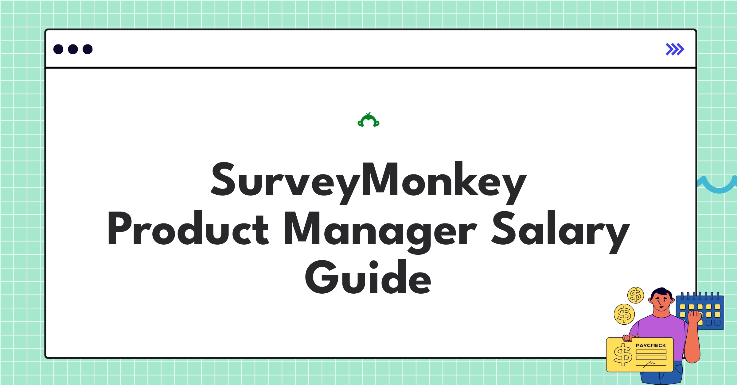 Detailed SurveyMonkey Product Manager salary breakdown chart showing various compensation components
