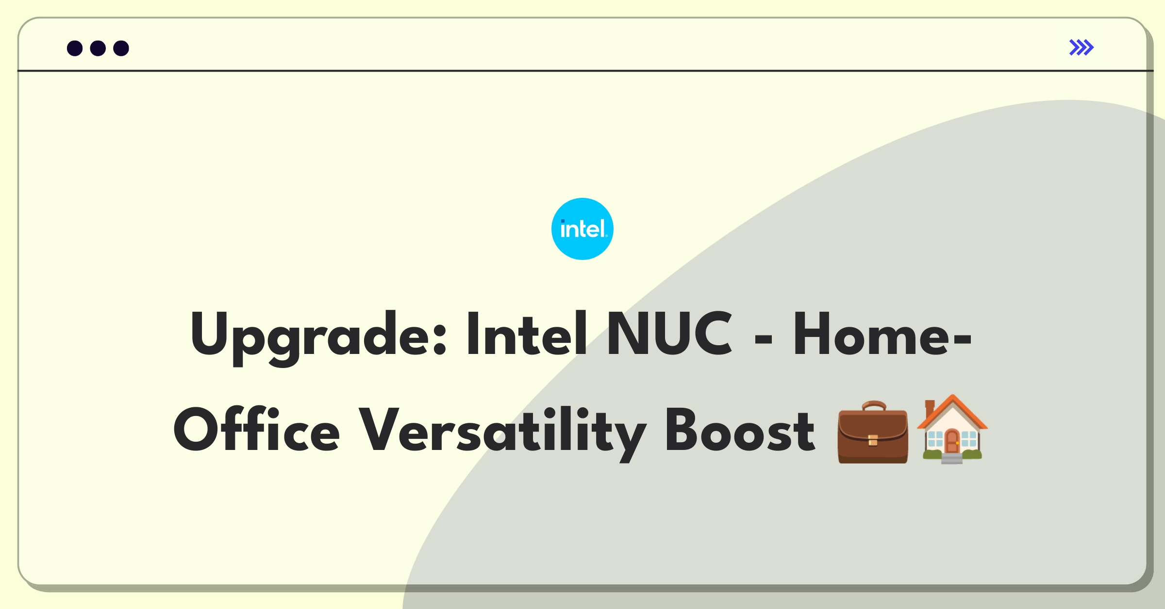 Product Management Improvement Question: Enhancing Intel NUC mini PC features for versatile home and office use