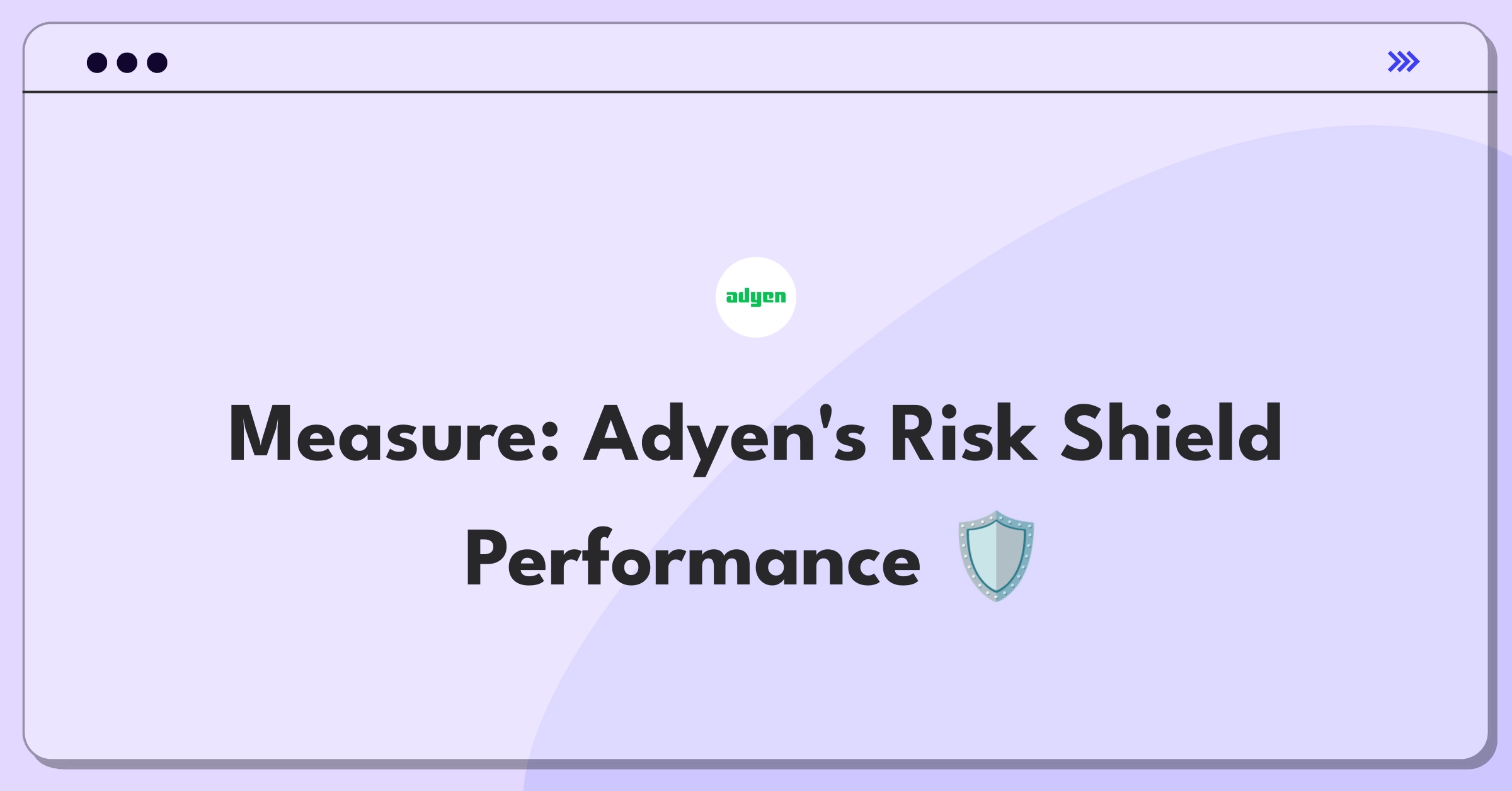 Product Management Analytics Question: Evaluating risk management metrics for Adyen's payment platform