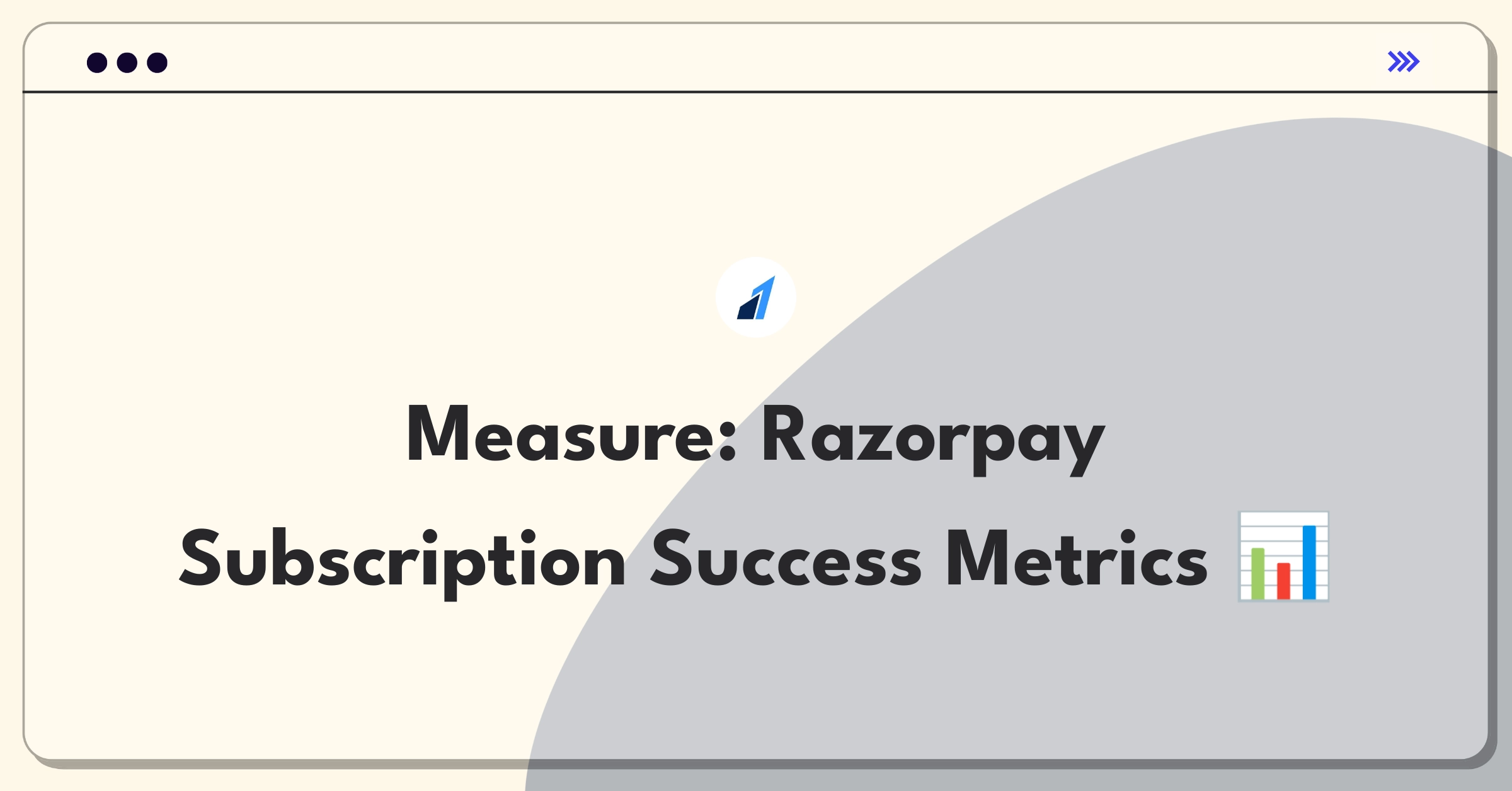 Product Management Analytics Question: Defining success metrics for Razorpay's subscription management feature