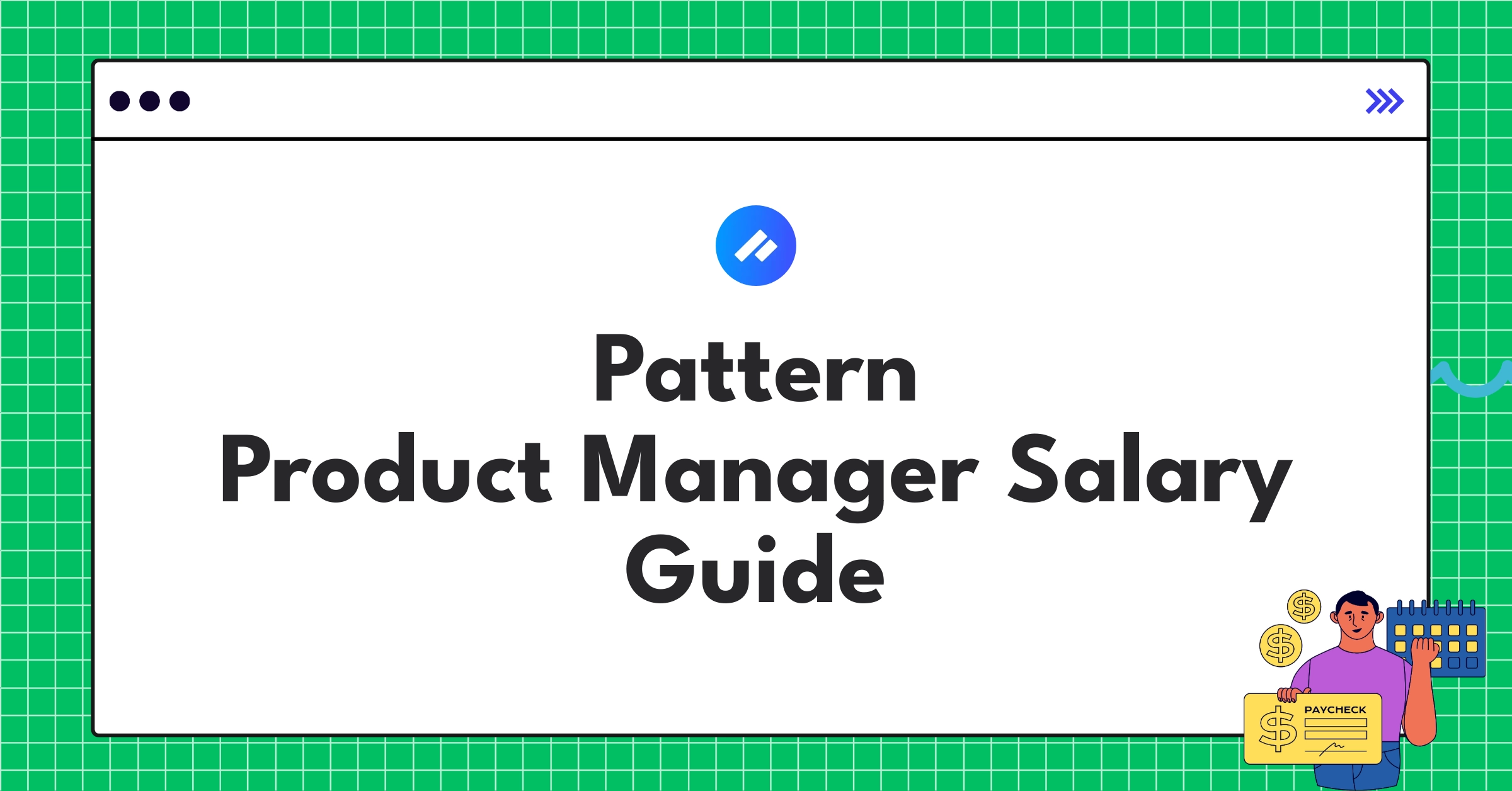Infographic showing Pattern's Product Manager salary ranges and compensation components in e-commerce acceleration
