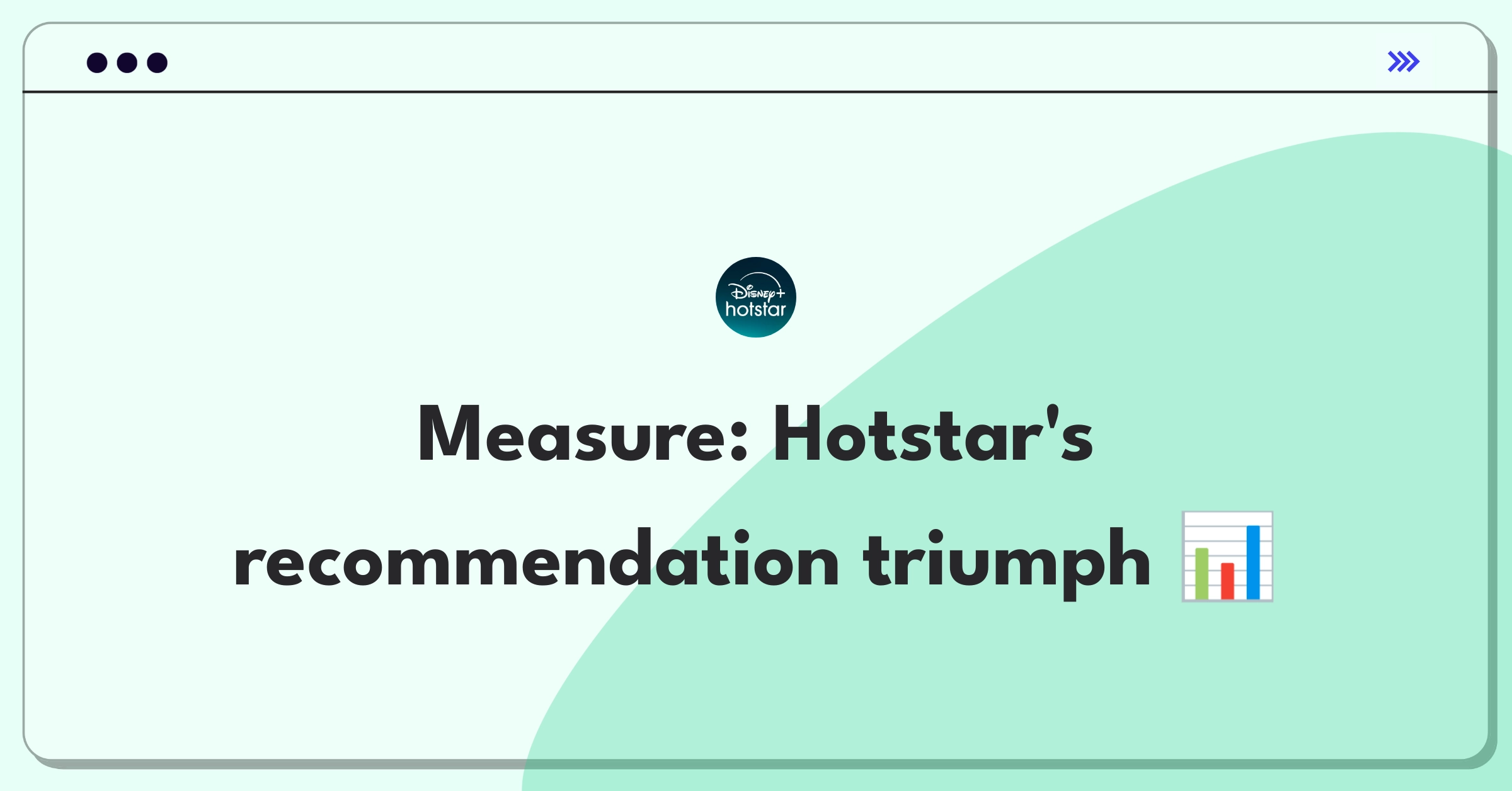 Product Management Metrics Question: Evaluating success of Hotstar's personalized content recommendations