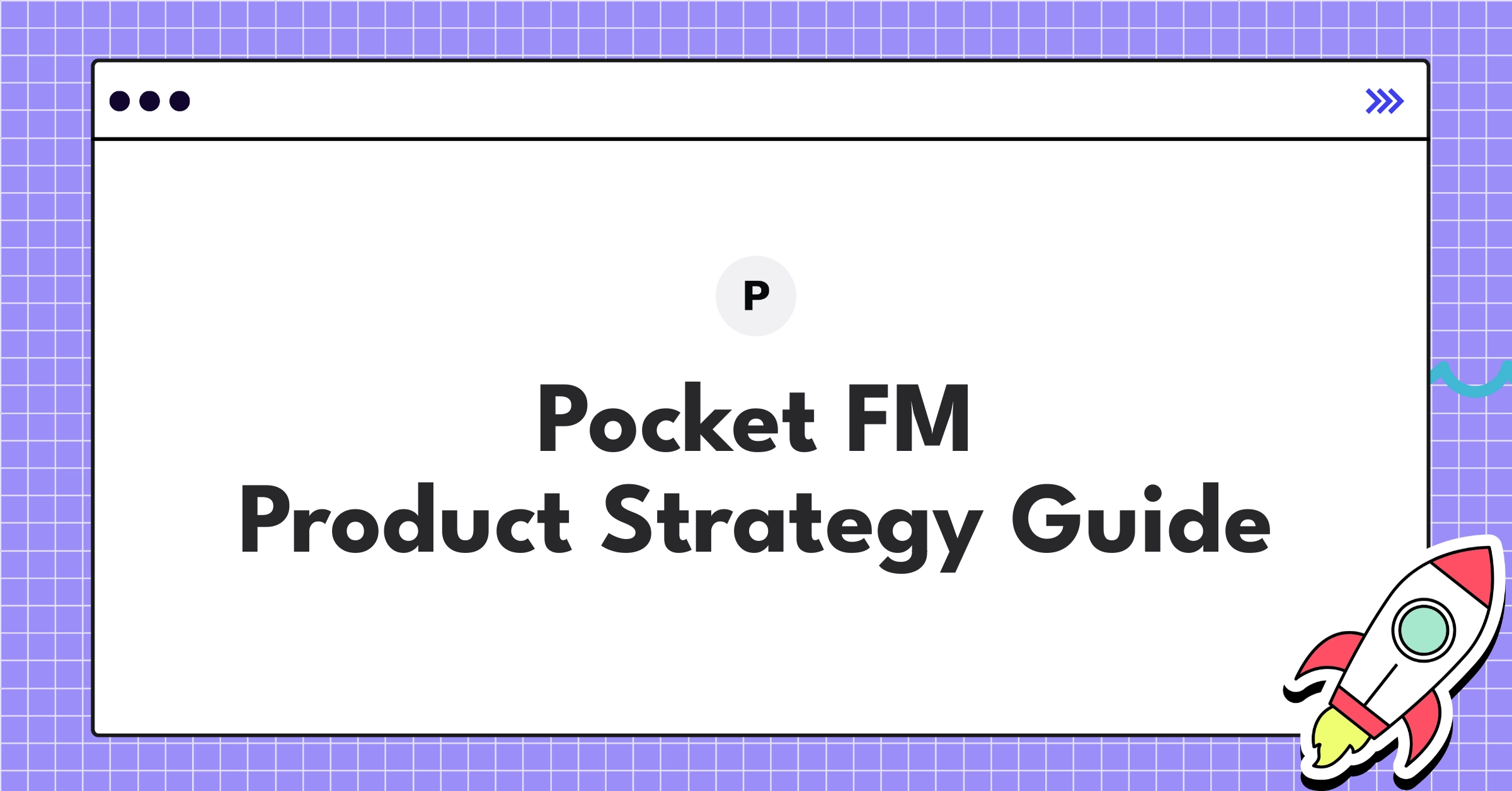 Pocket FM product strategy infographic showcasing hyper-personalization and multi-format expansion in digital audio entertainment