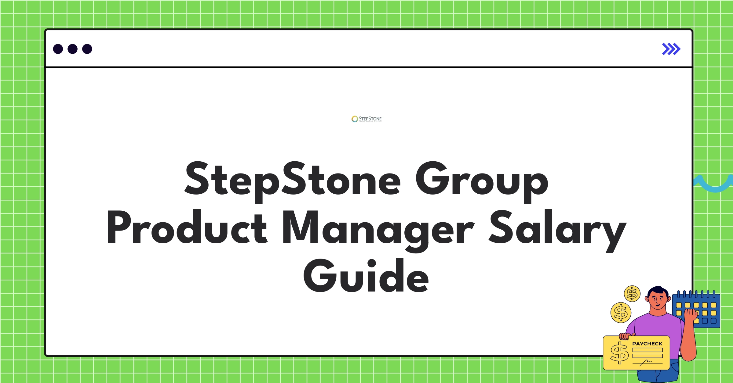 Detailed StepStone Group Product Manager salary and benefits breakdown infographic for 2025