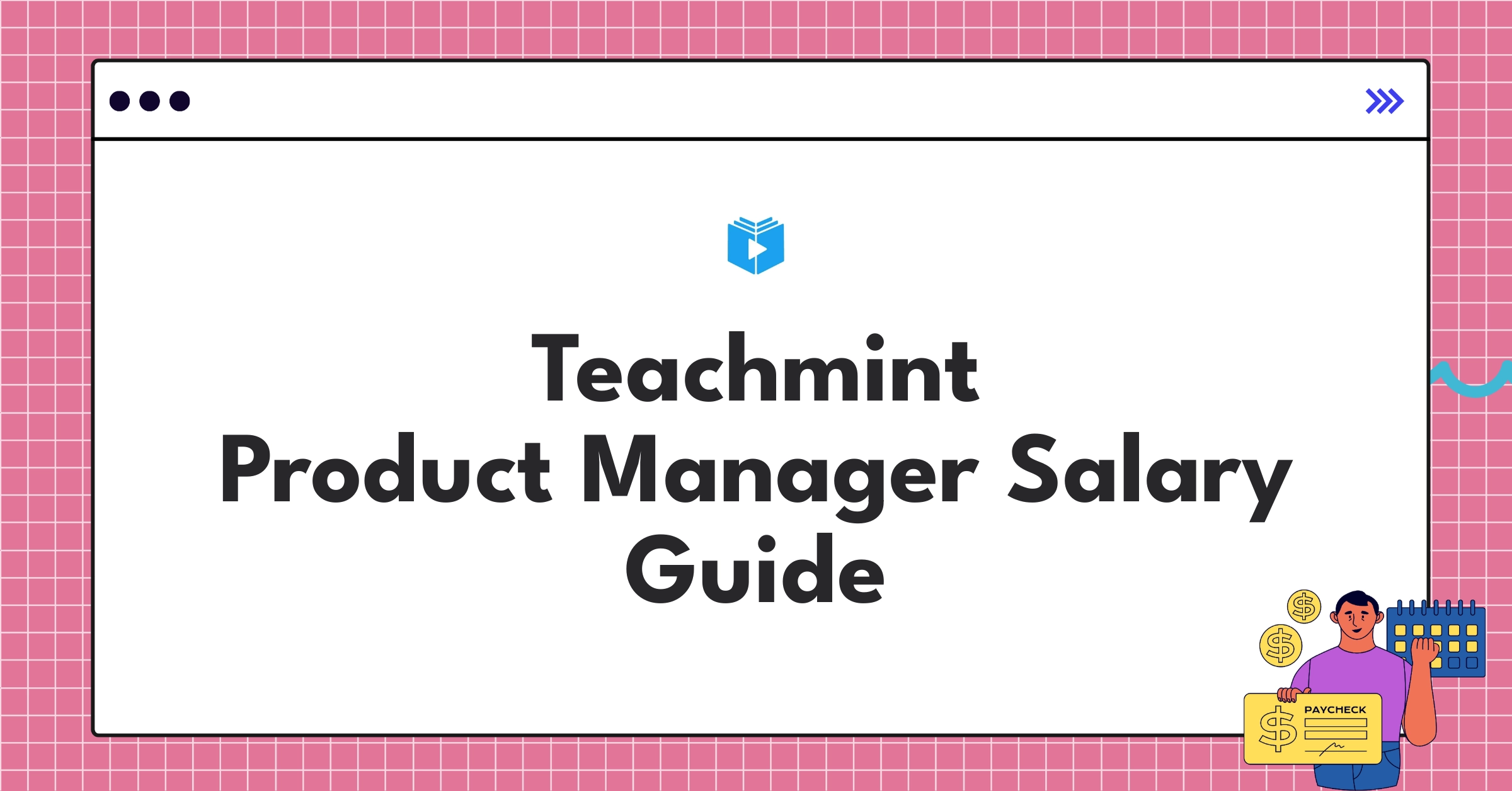 Infographic showing Teachmint Product Manager salary ranges and compensation components for 2025