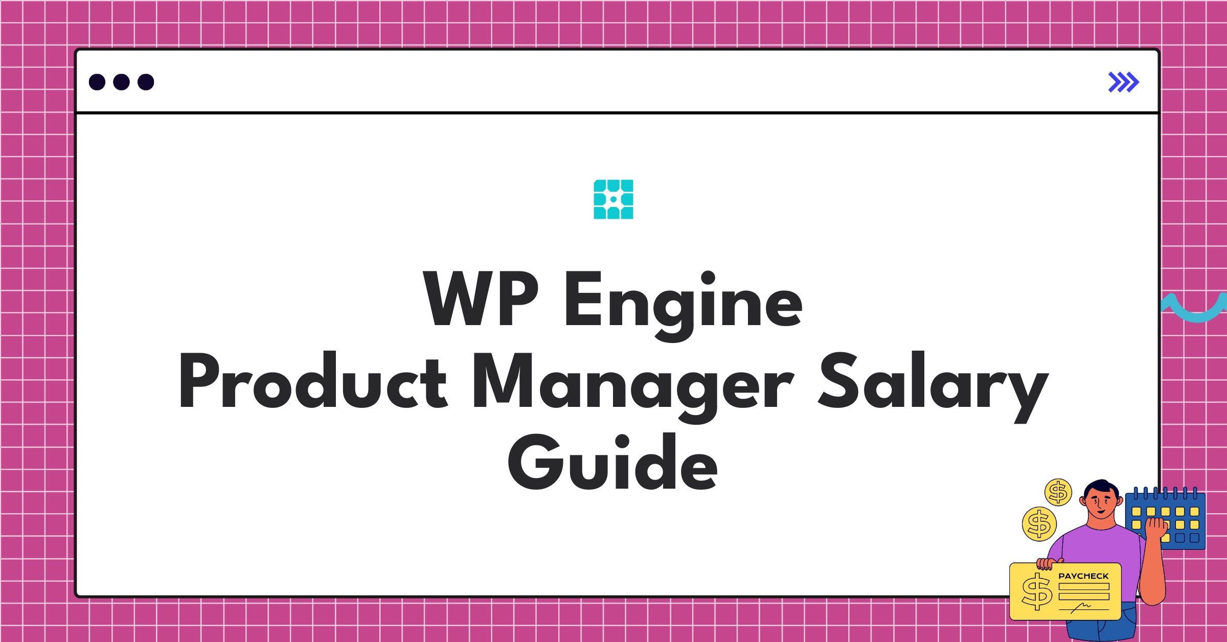 Infographic showing WP Engine Product Manager salary components and levels for 2025