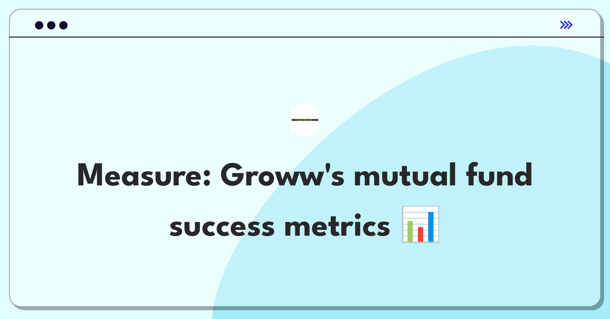 Product Management Success Metrics Question: Evaluating Groww's mutual fund investment feature performance