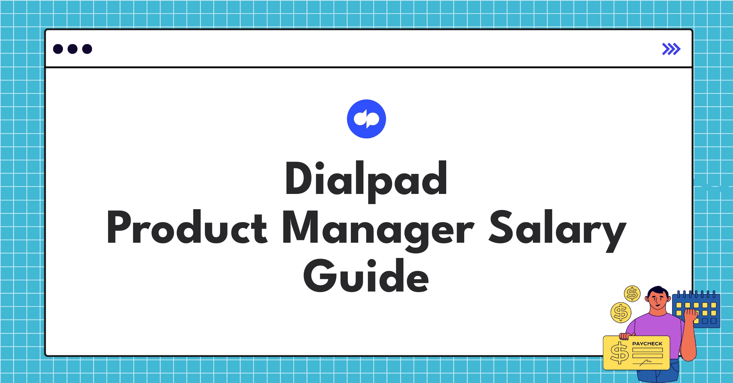 Dialpad Product Manager salary components chart showing base pay, bonuses, and equity distribution