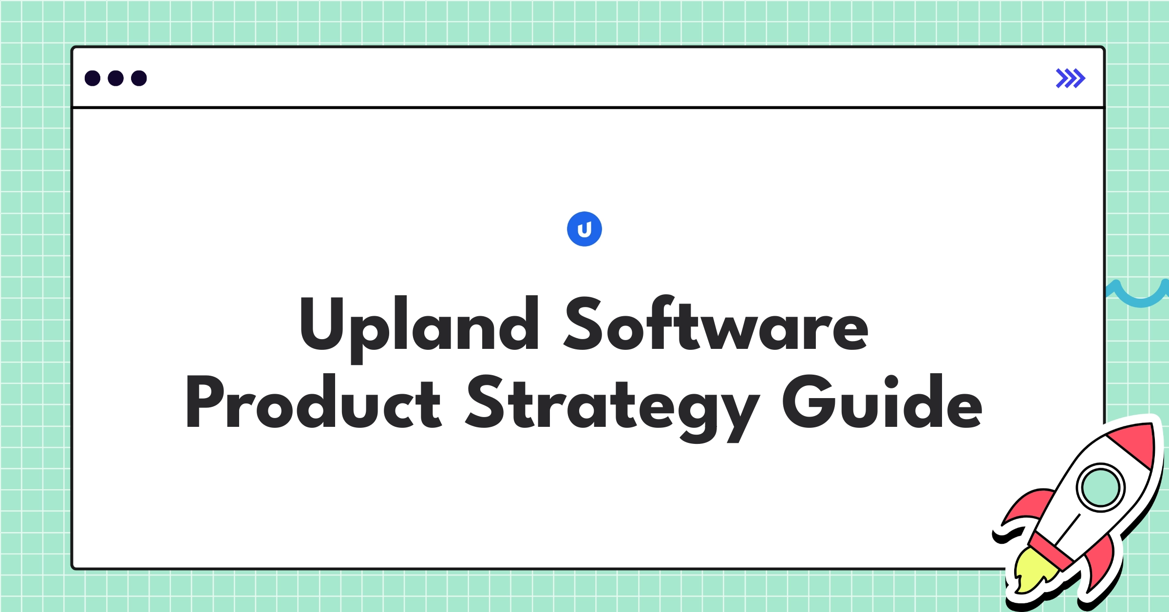Upland Software product strategy infographic showcasing AI automation and UplandOne platform integration
