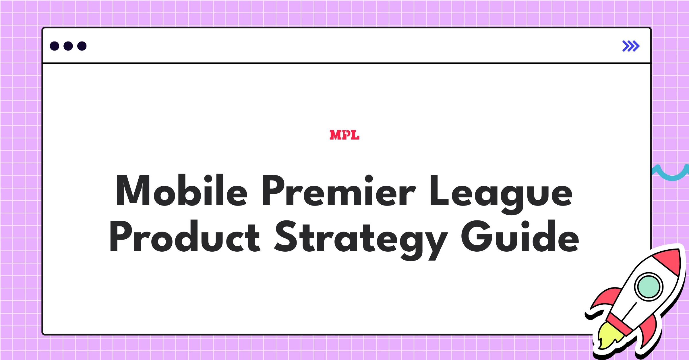Mobile Premier League product strategy infographic showcasing AI personalization, ecosystem expansion, and blockchain integration