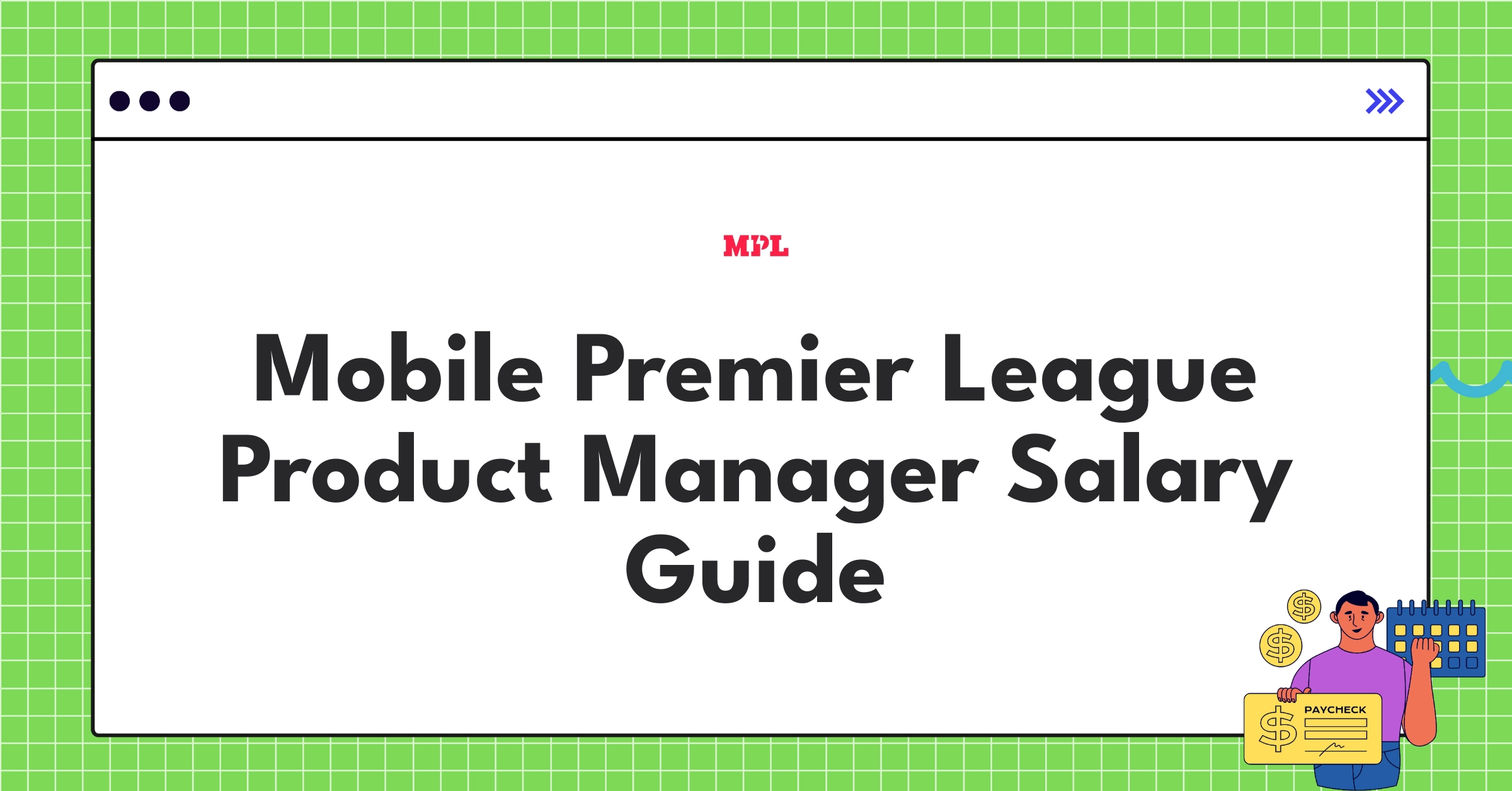 Mobile Premier League Product Manager compensation chart showing salary ranges and benefits