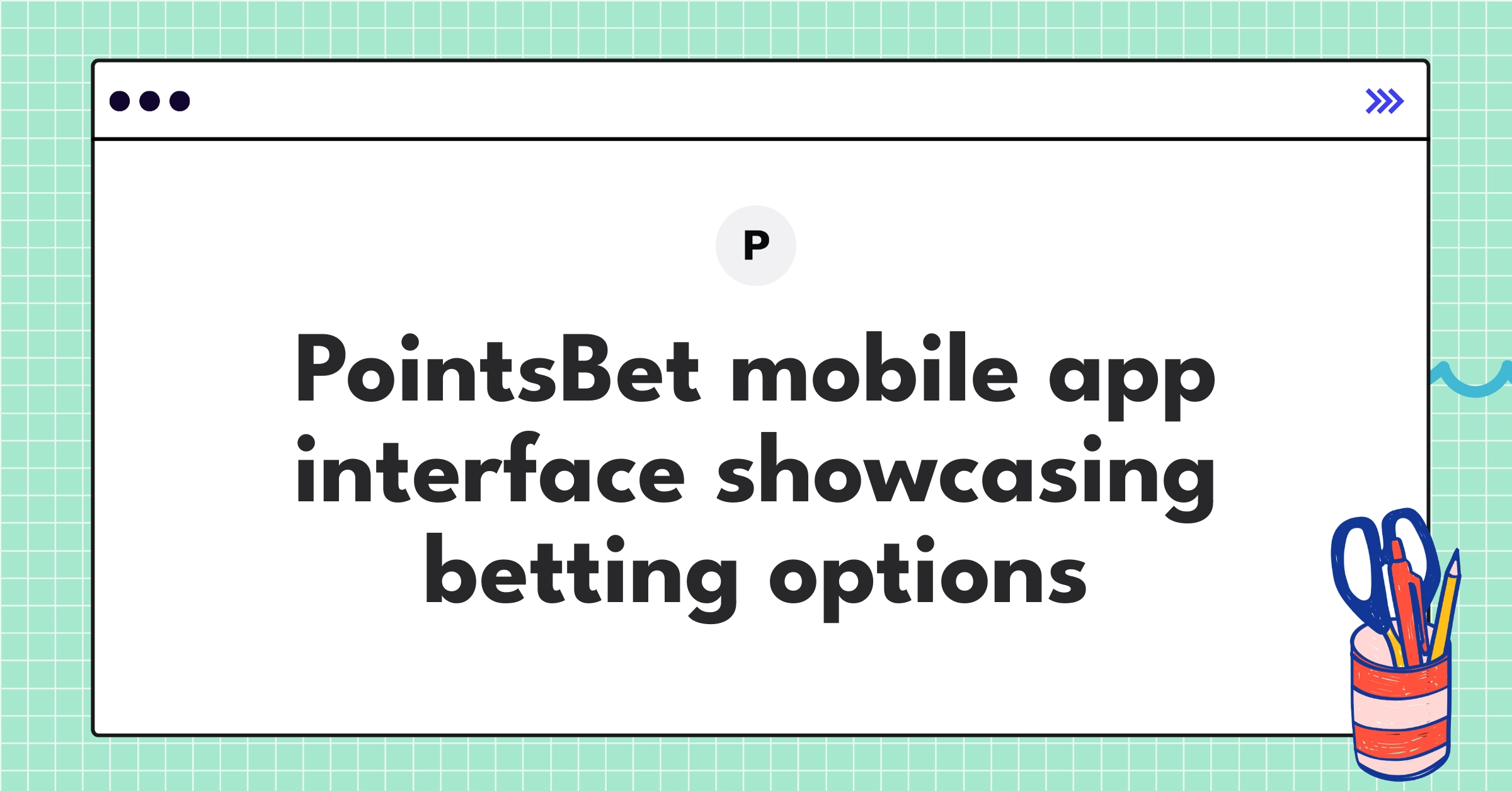PointsBet sportsbook mobile app displaying innovative Points Betting system and in-play betting features