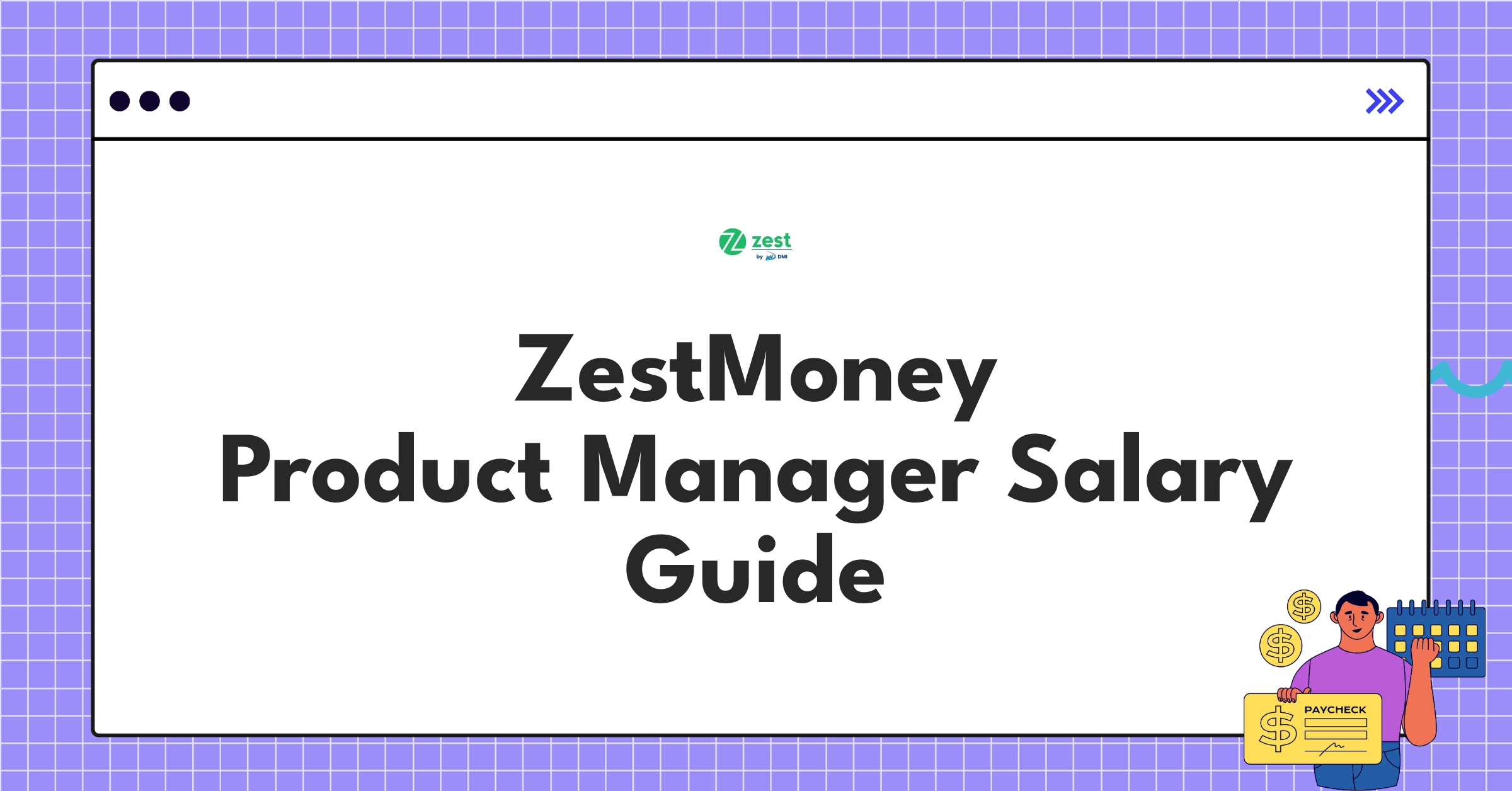 ZestMoney Product Manager salary components chart showing base pay, bonuses, and equity compensation
