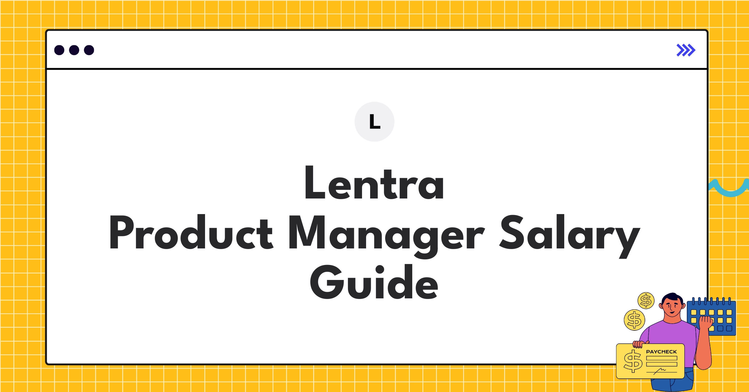 Detailed infographic showing Lentra Product Manager salary components and progression levels