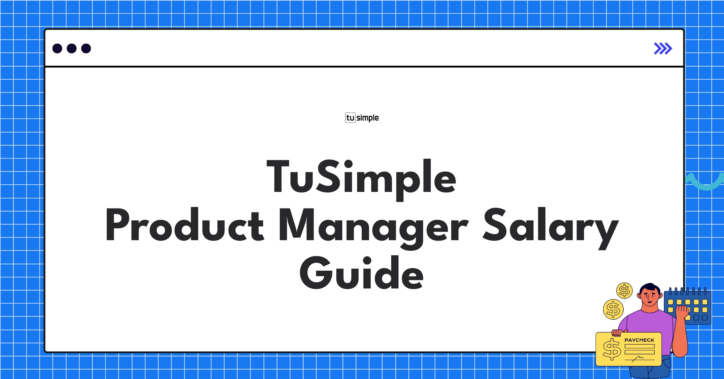 TuSimple self-driving truck showcasing autonomous technology for product manager salary guide