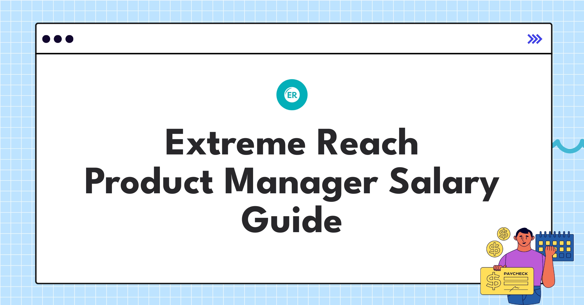 Infographic showing Extreme Reach Product Manager salary ranges and compensation structure for 2025