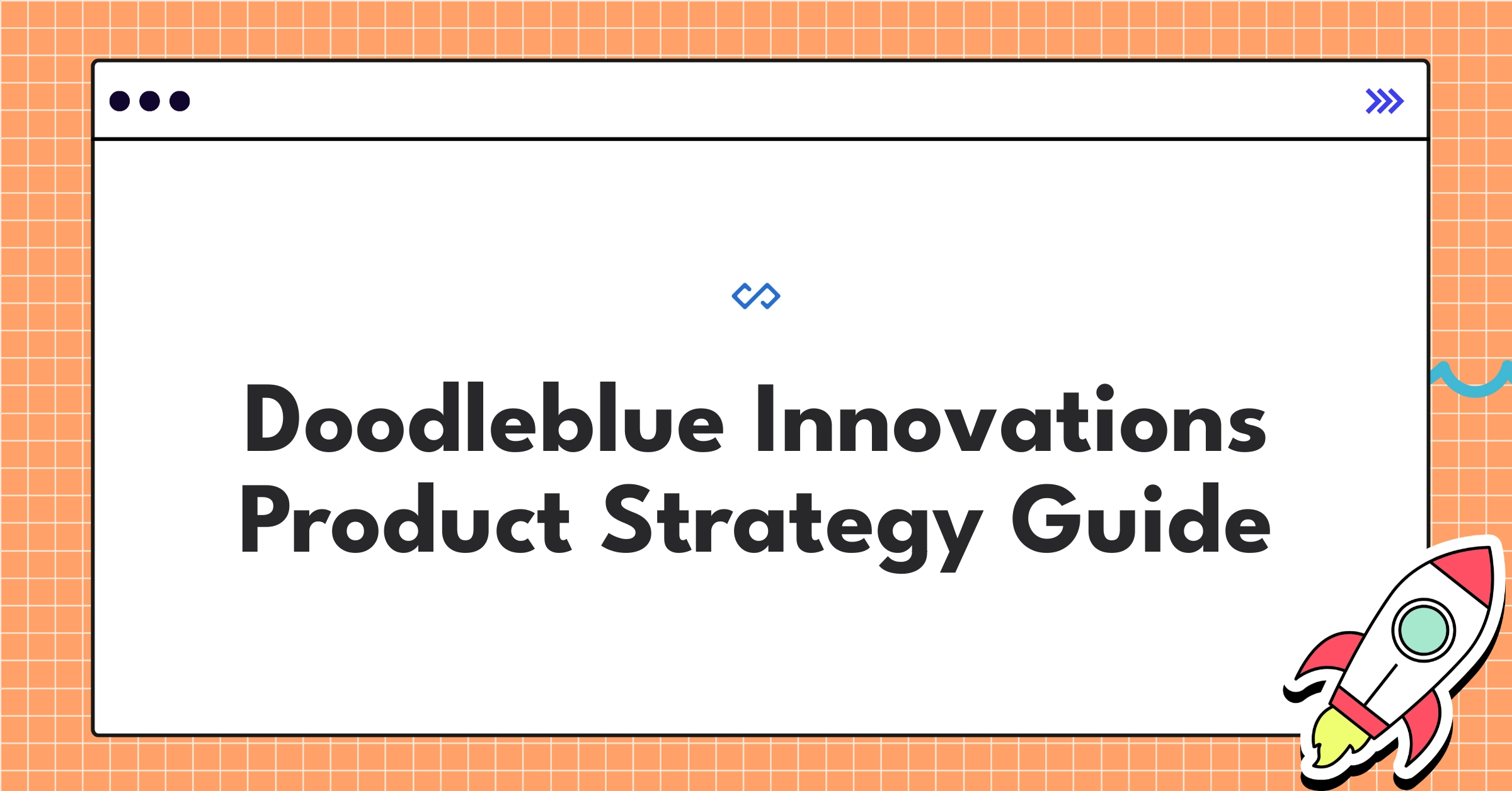 Doodleblue Innovations product strategy infographic showcasing AI, market expansion, and sustainability focus