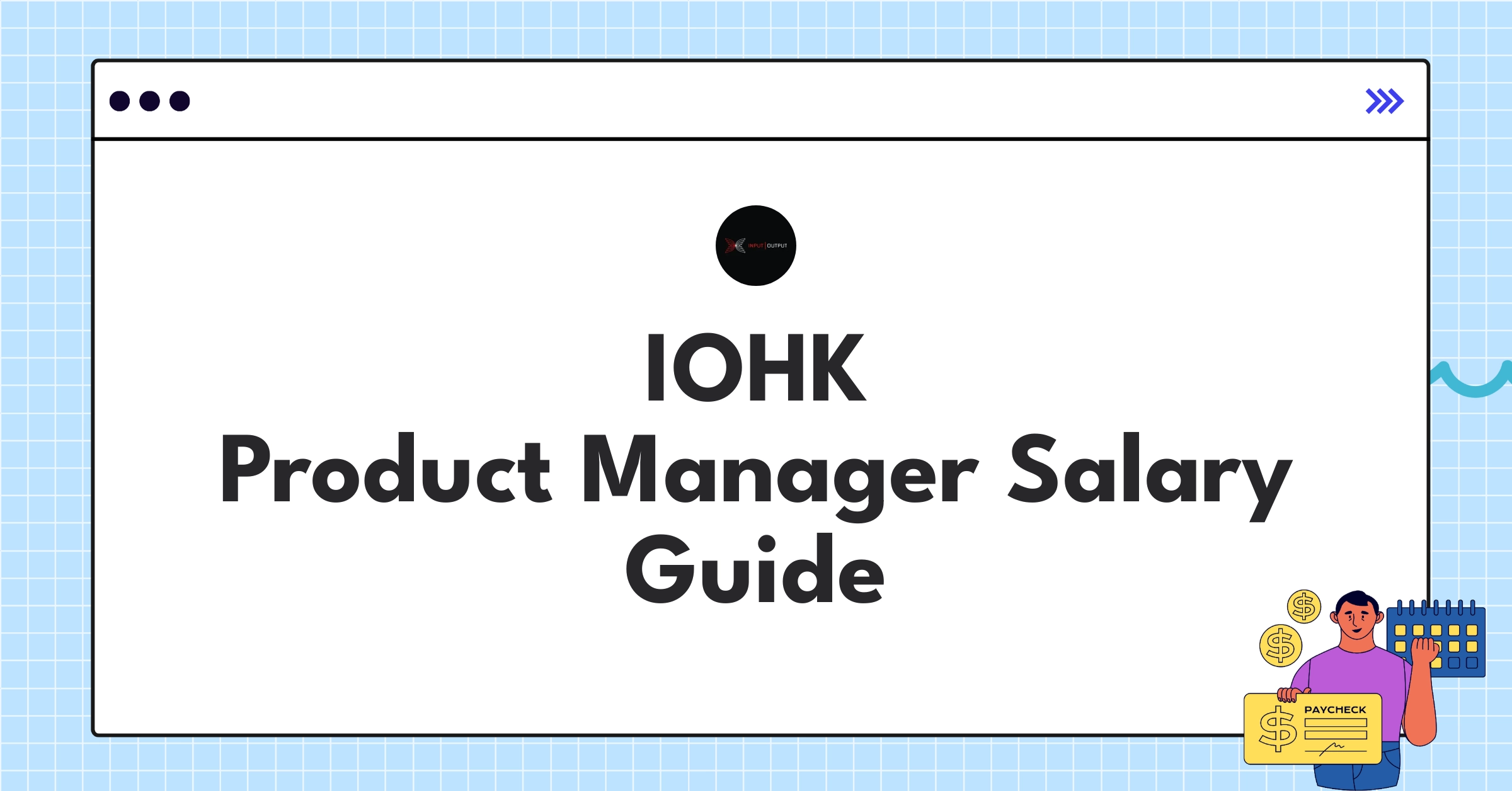 IOHK Product Manager compensation chart showing salary components for blockchain industry roles