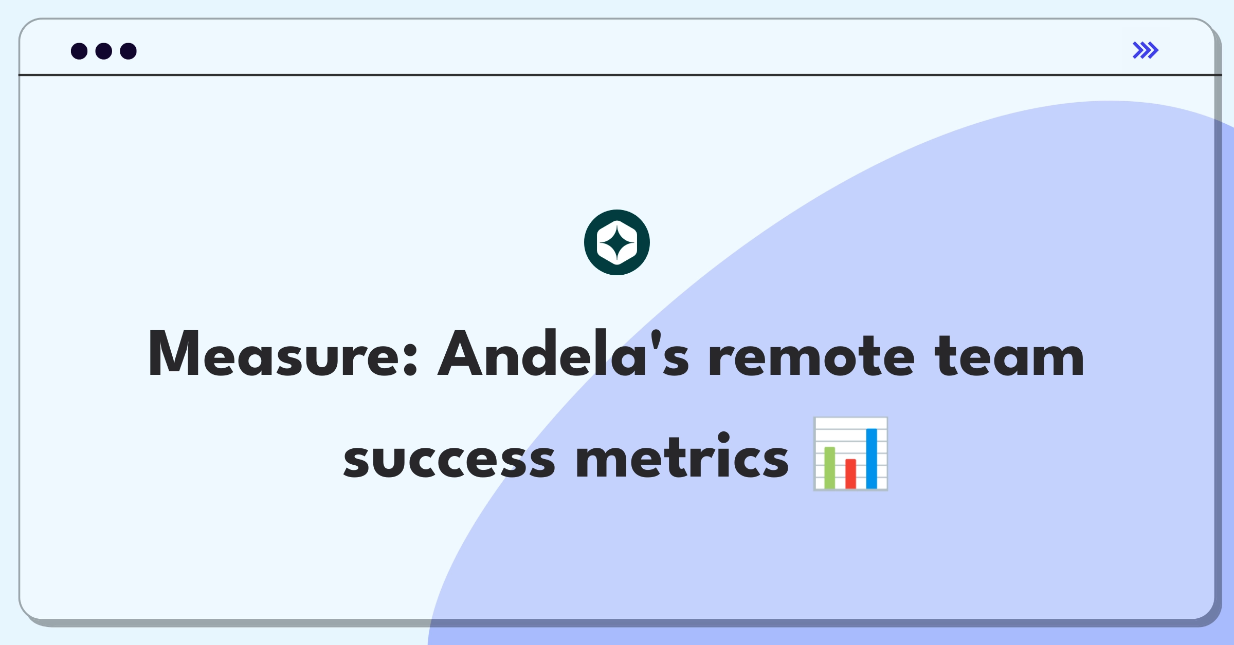 Product Management Success Metrics Question: Evaluating remote team management platform effectiveness