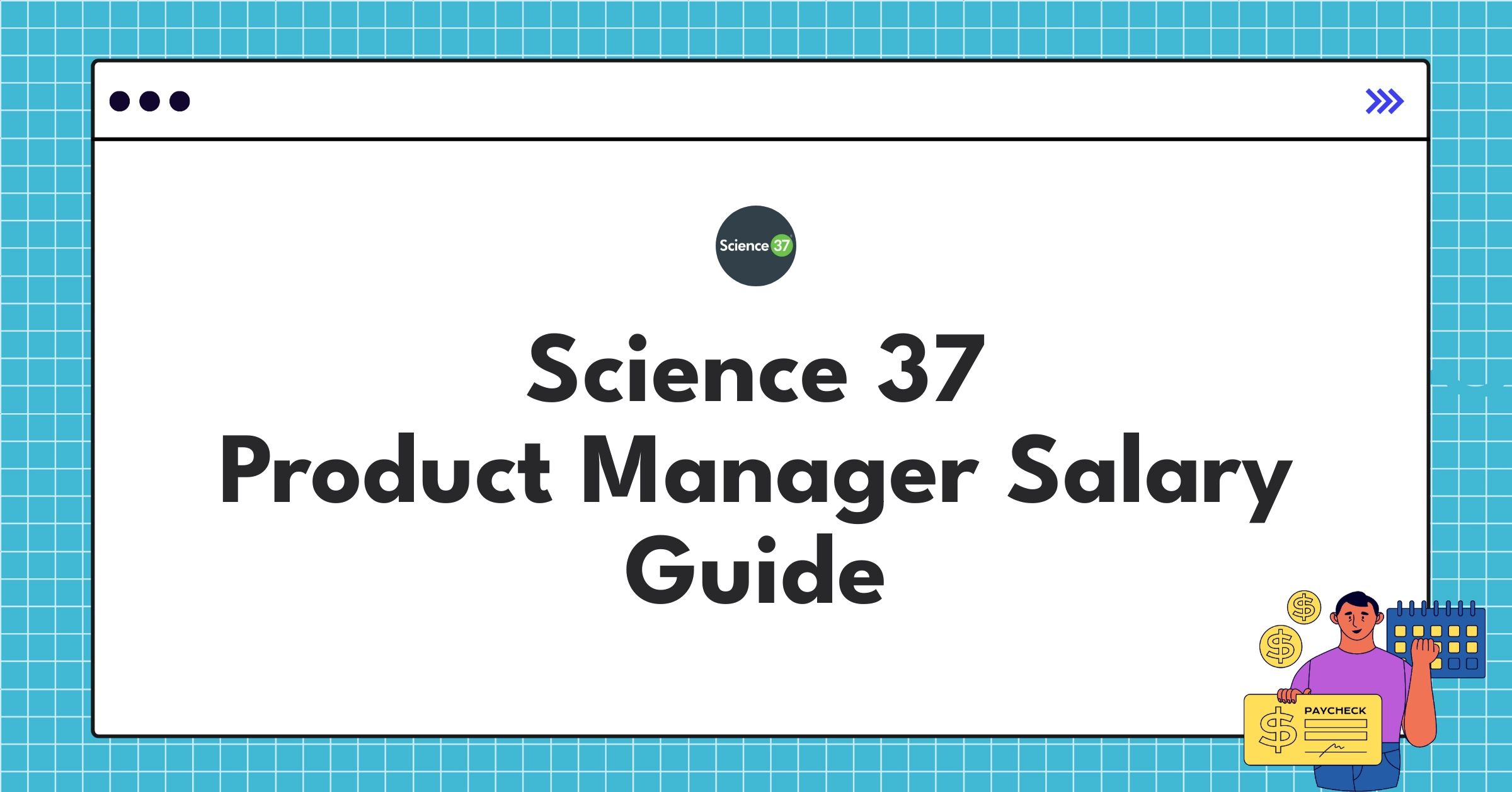 Science 37 Product Manager salary chart showing base pay, bonuses, and equity compensation for different levels