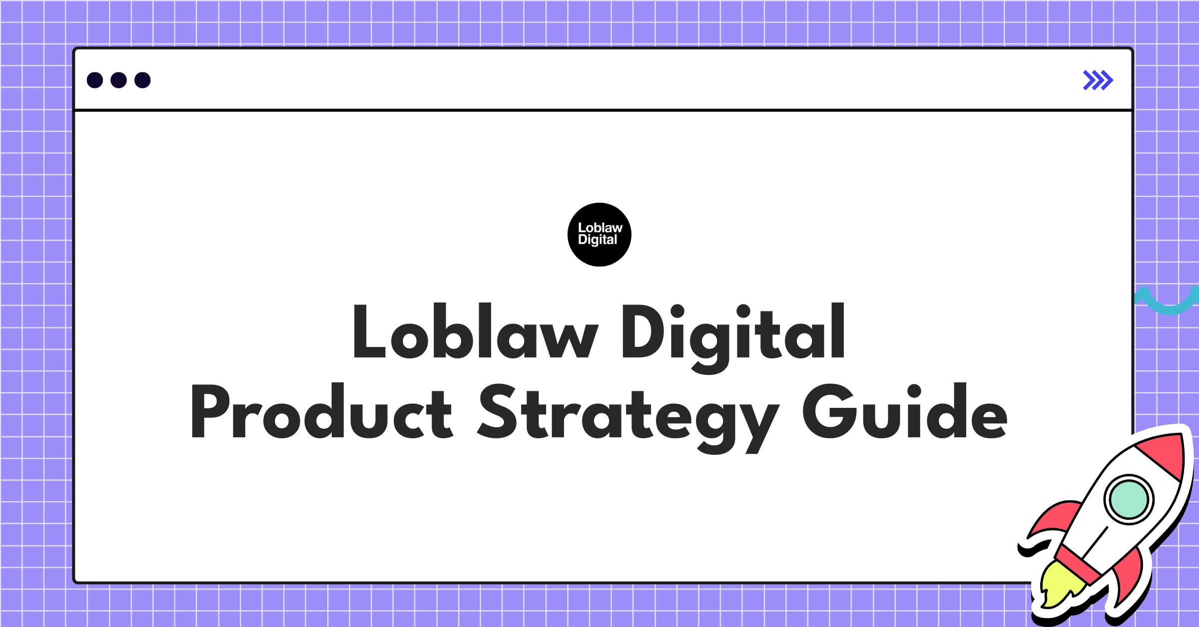 Loblaw Digital product strategy infographic showcasing AI personalization, omnichannel integration, and health-tech expansion