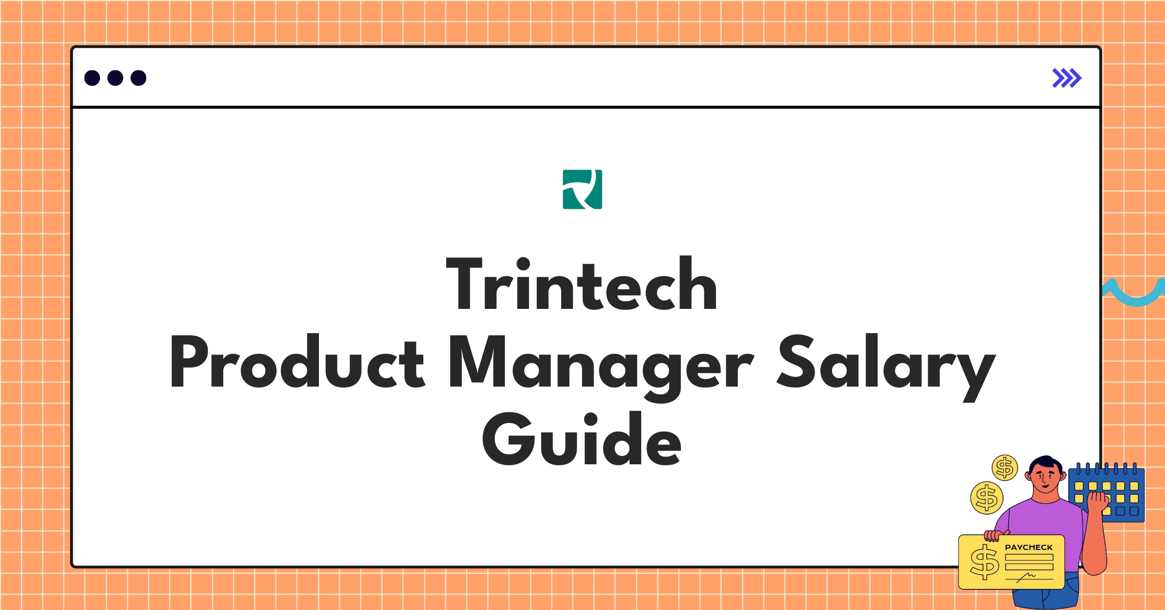 Trintech Product Manager compensation breakdown chart showing salary components and career progression