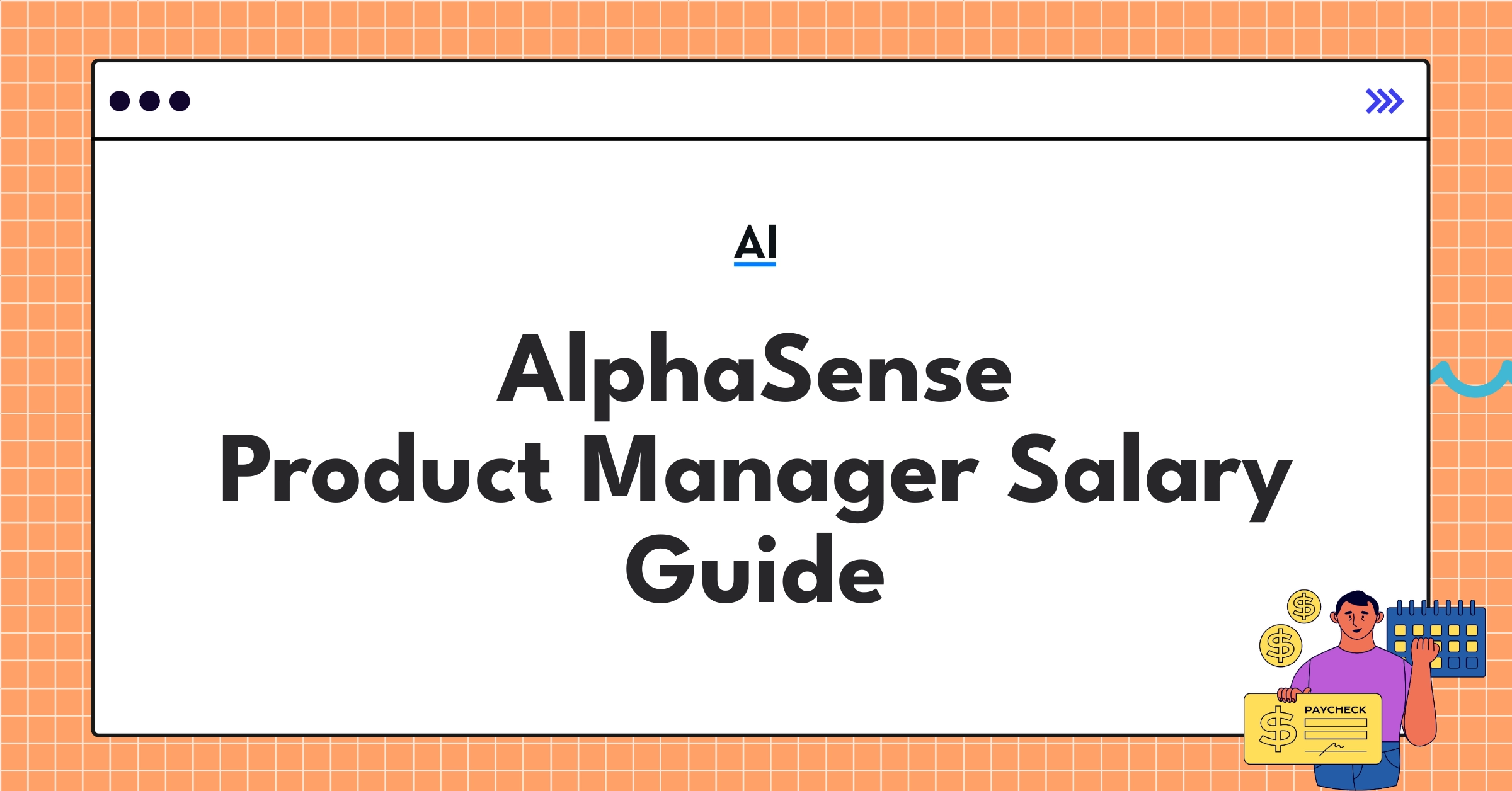 Infographic showing AlphaSense Product Manager salary components and industry comparisons for market intelligence roles