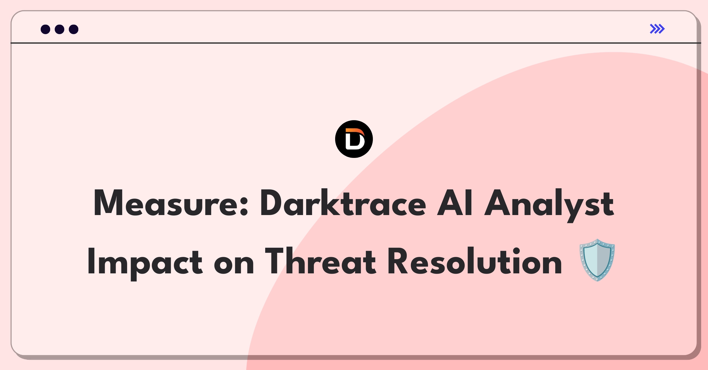 Product Management Success Metrics Question: Evaluating Darktrace's AI-driven cybersecurity analyst effectiveness