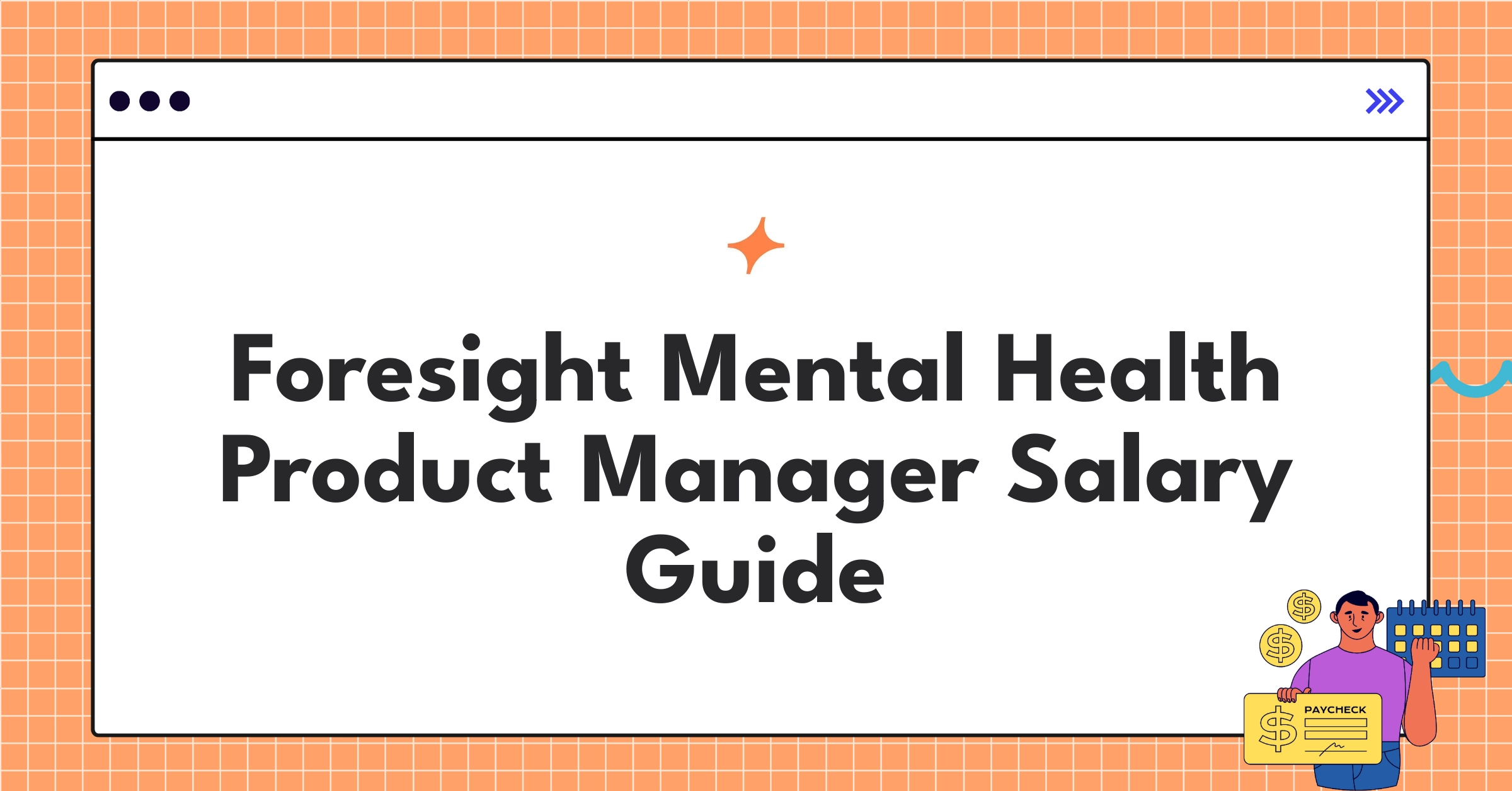 Foresight Mental Health Product Manager salary breakdown infographic showing compensation tiers and benefits