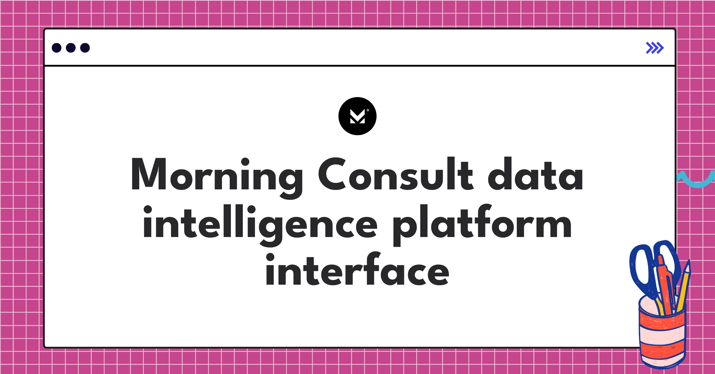 Morning Consult's user-friendly dashboard displaying real-time data insights and AI-powered analytics