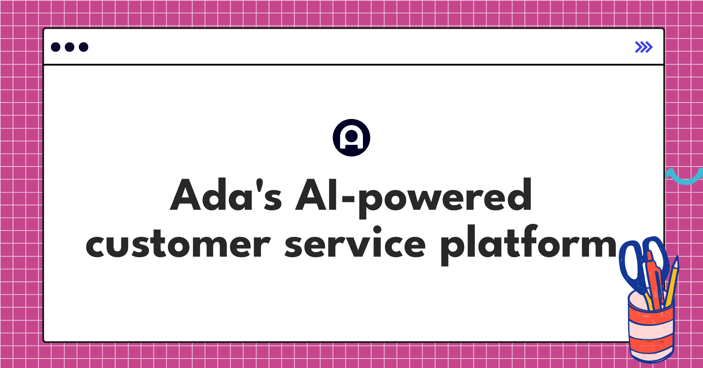 Ada conversational AI interface showcasing personalized customer interactions and seamless platform integration