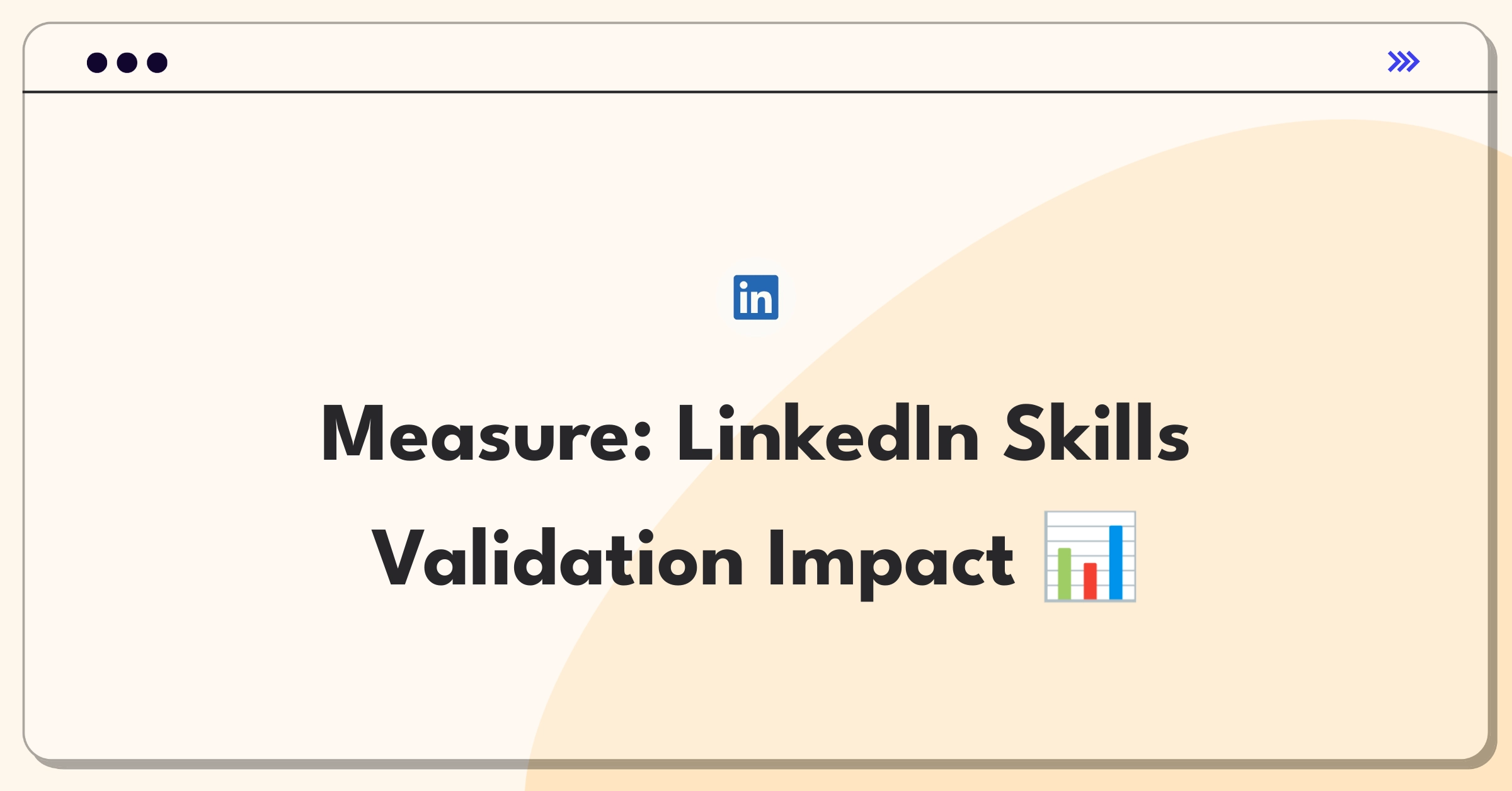 Product Management Metrics Question: Defining success for LinkedIn's skills endorsements feature