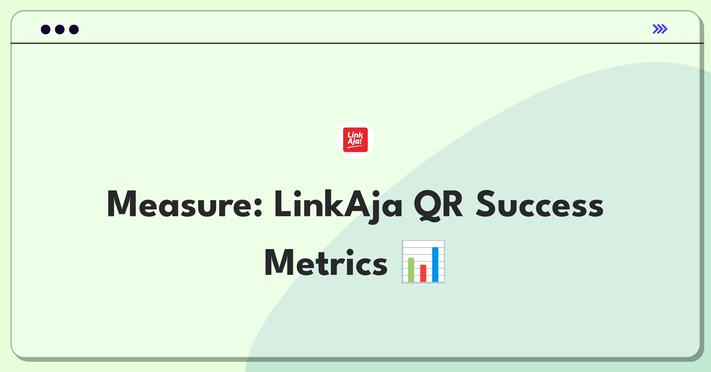 Product Management Metrics Question: Measuring success of LinkAja's QR code payment feature