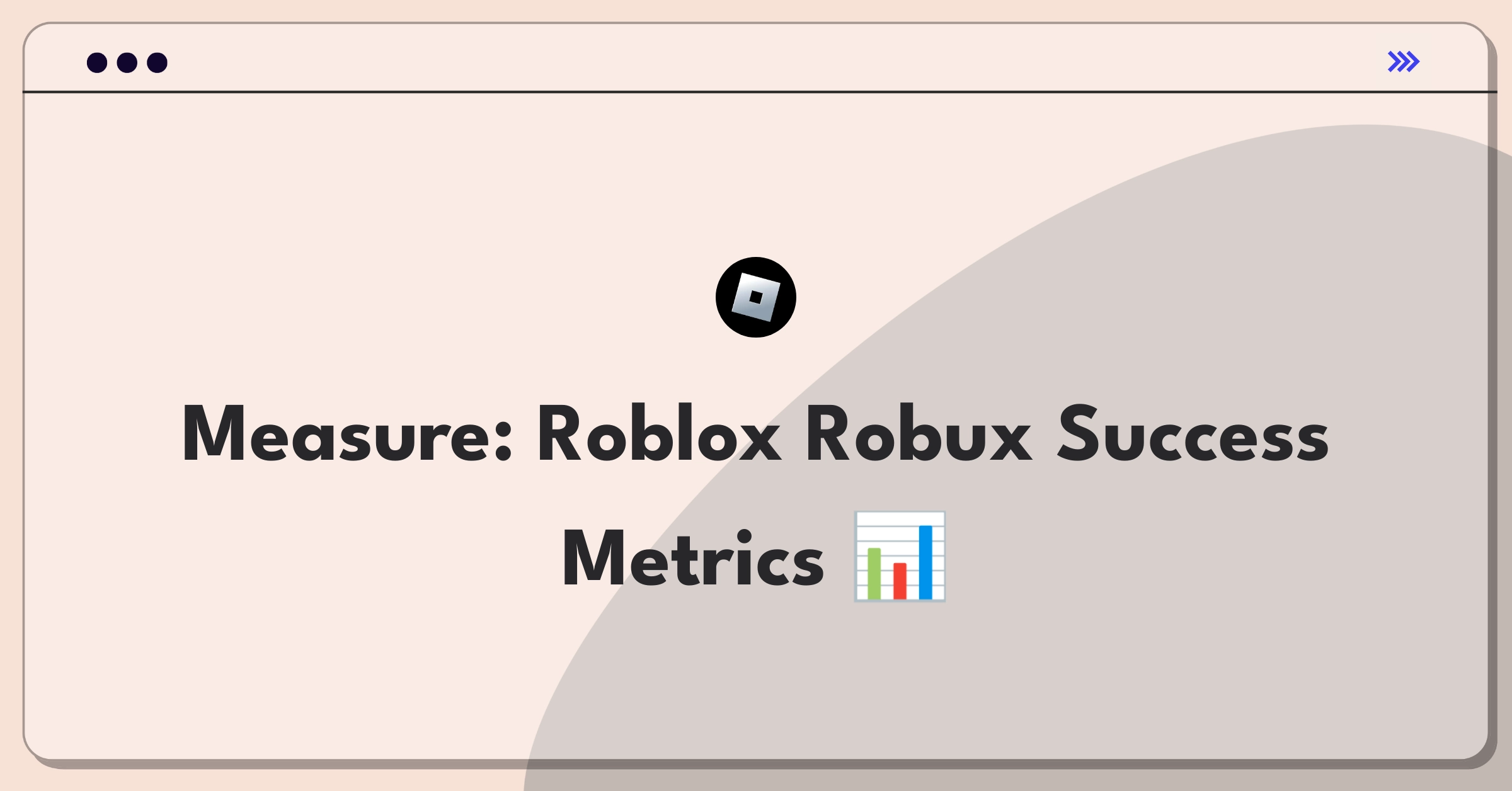 Product Management Success Metrics Question: Evaluating Roblox's in-game currency system performance