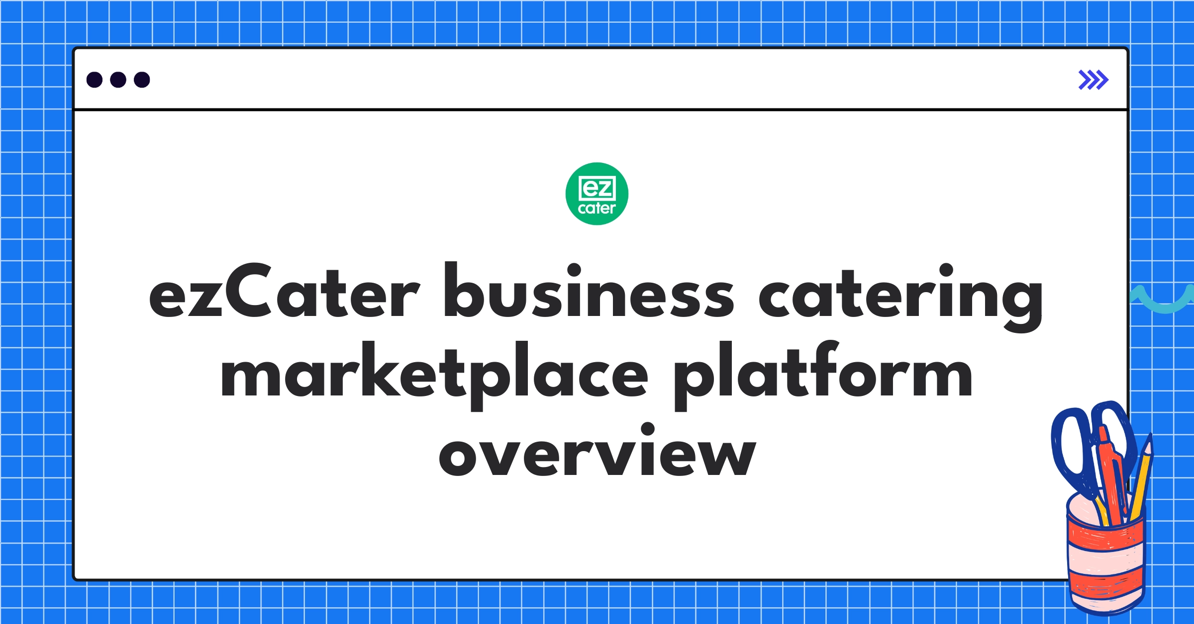 ezCater's B2B catering marketplace interface showcasing restaurant options and ordering features