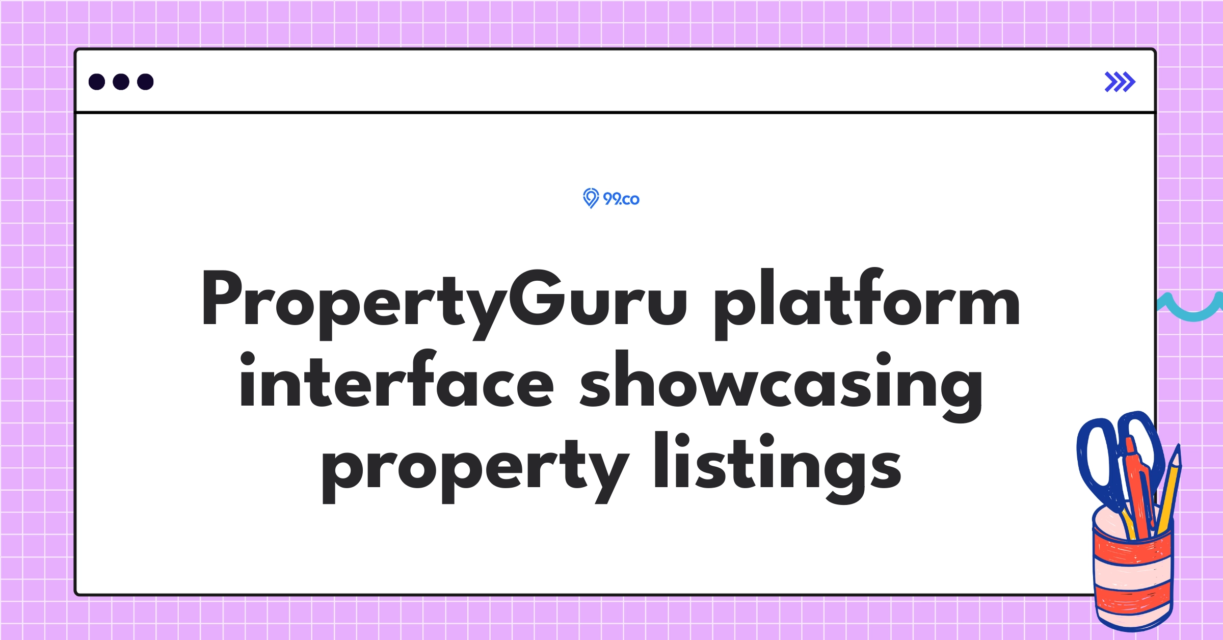 PropertyGuru's user interface displaying AI-powered property search results and listings in Southeast Asia