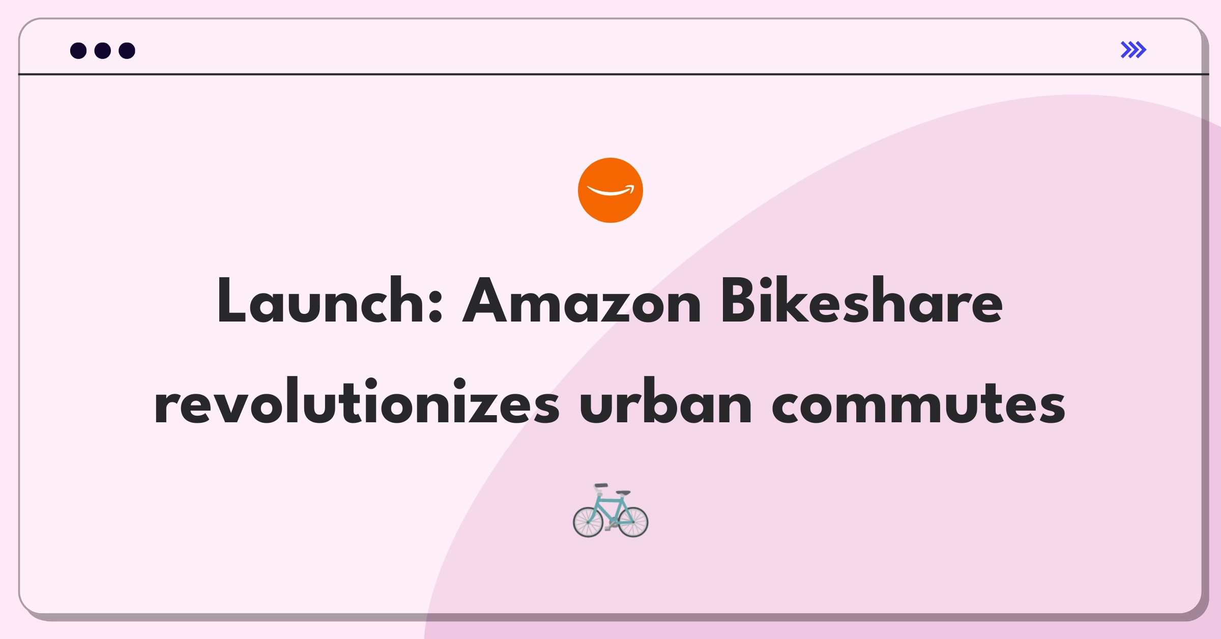 Product Management Launch Question: Amazon Bikeshare program in urban environment with bikes and smartphone app