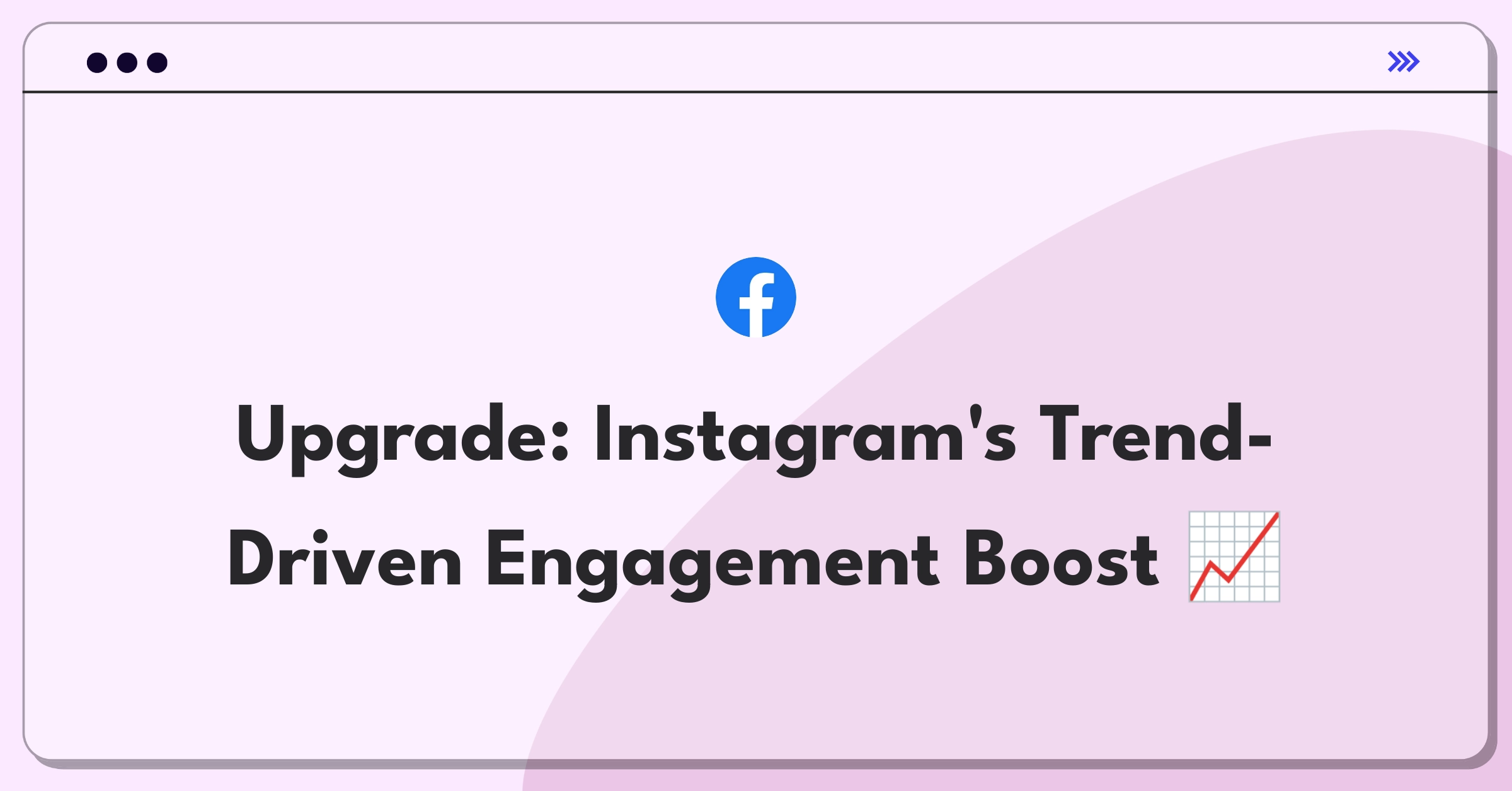 Product Management Strategy Question: Instagram user interface showcasing new trend-focused features