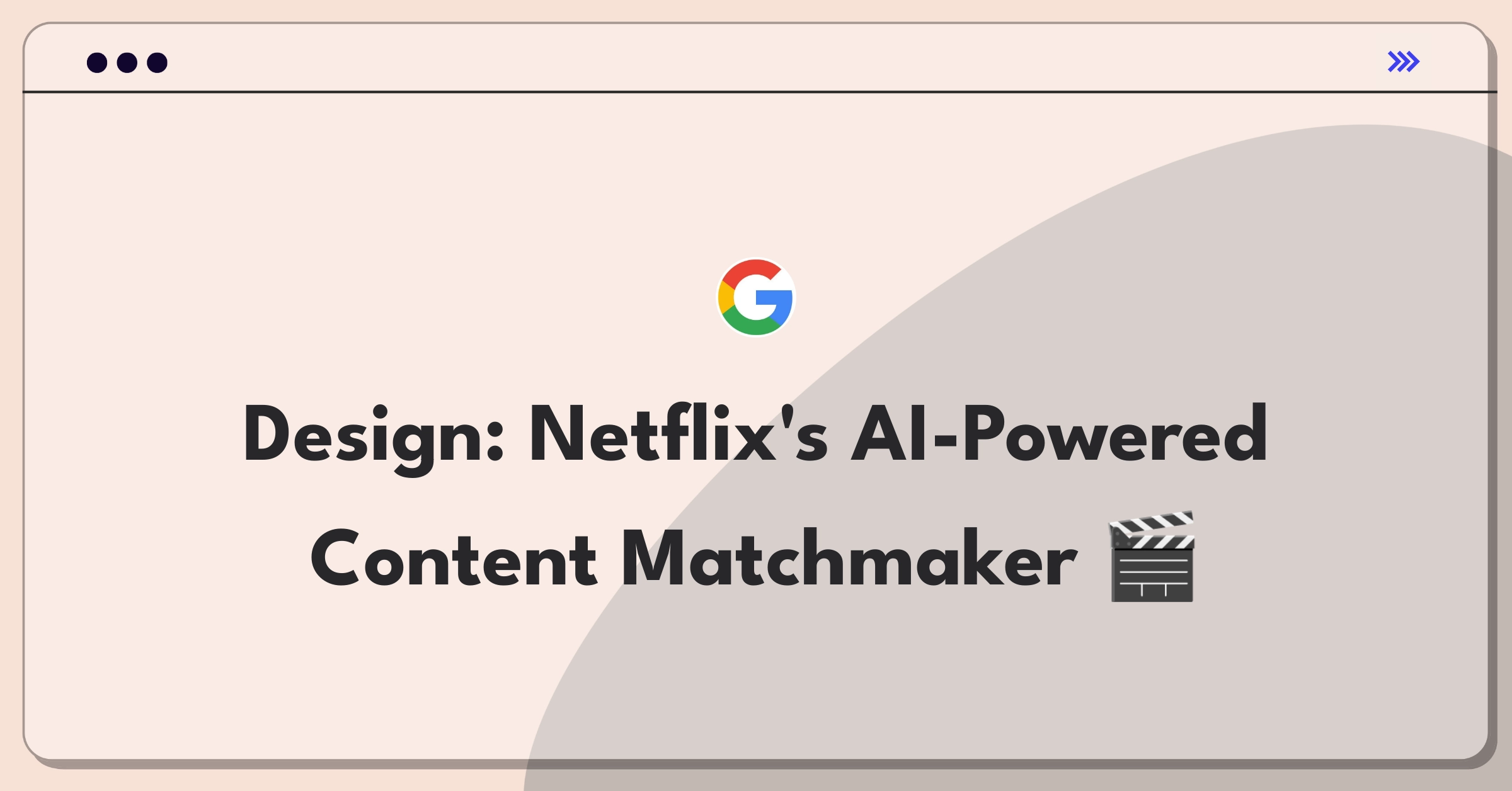 Product Management Technical Question: Netflix recommendation engine design parameters and considerations