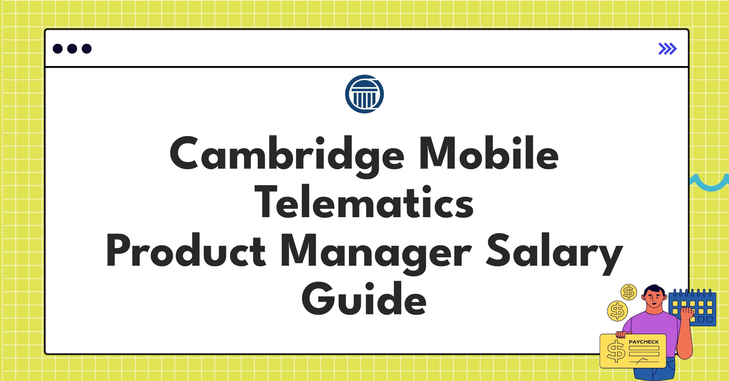 Detailed salary breakdown for Cambridge Mobile Telematics Product Managers across different levels and components