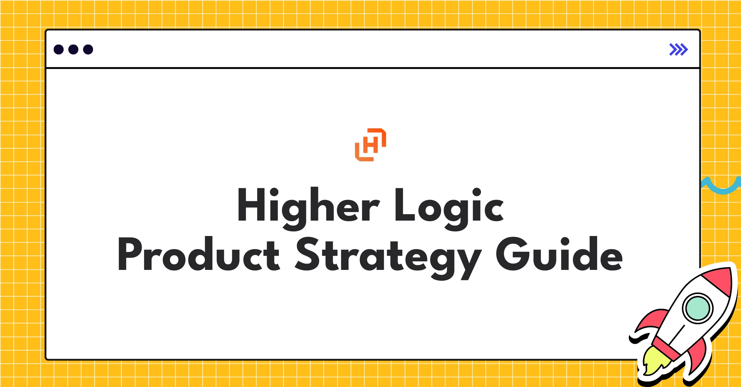Higher Logic product strategy infographic showcasing customer experience ecosystem and AI integration