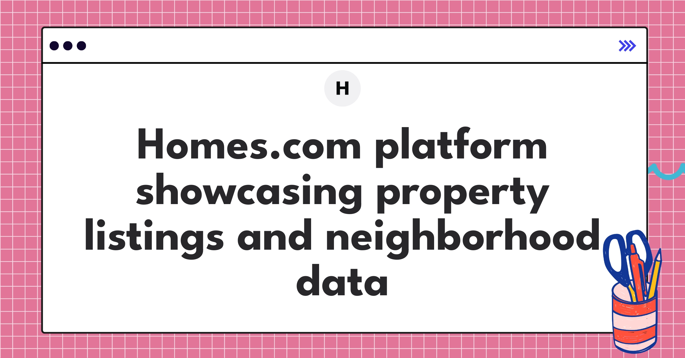 Homes.com real estate platform interface displaying property listings, AI recommendations, and detailed neighborhood information