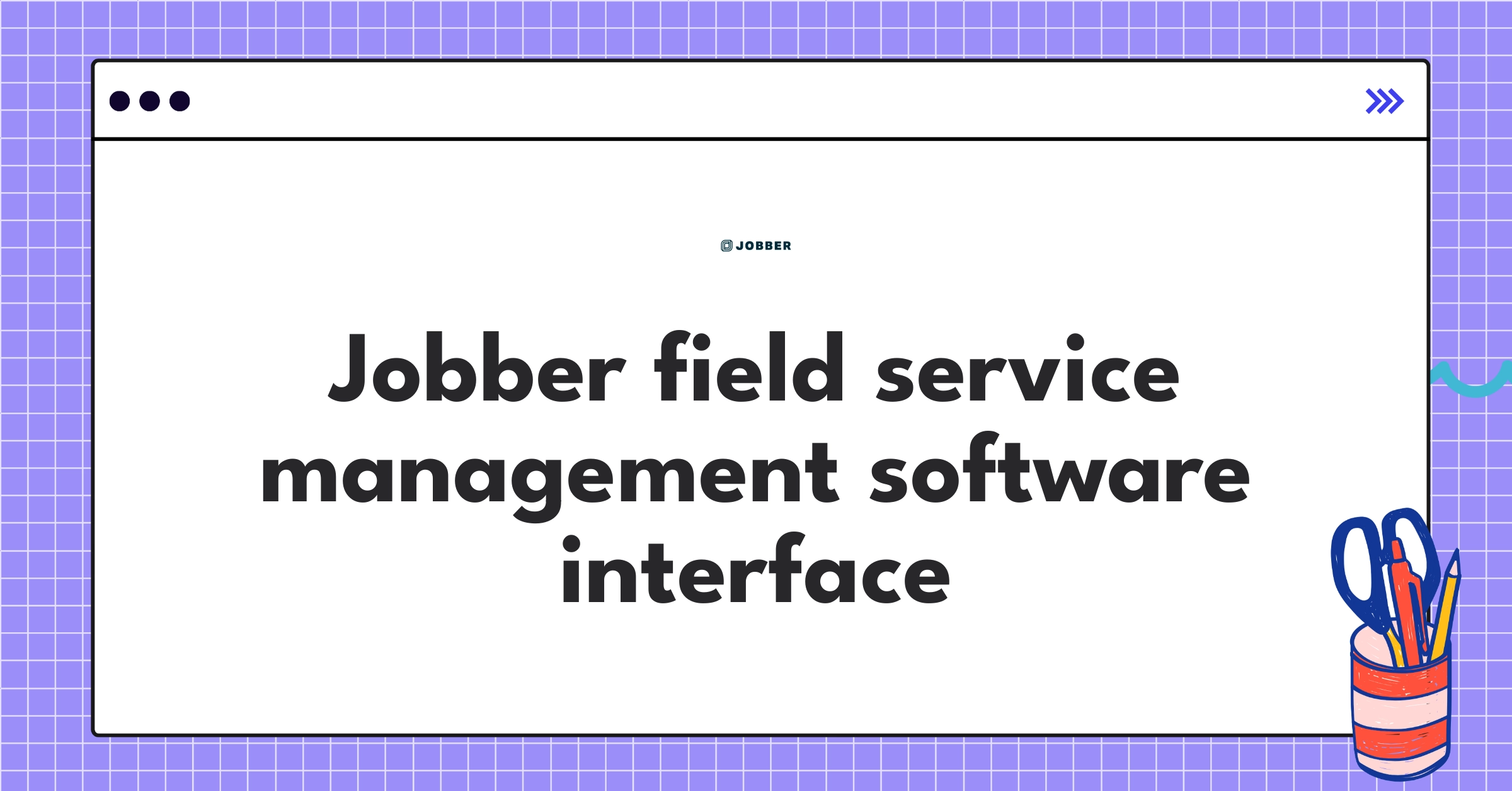 Jobber's intuitive field service management software dashboard showcasing key features for small businesses