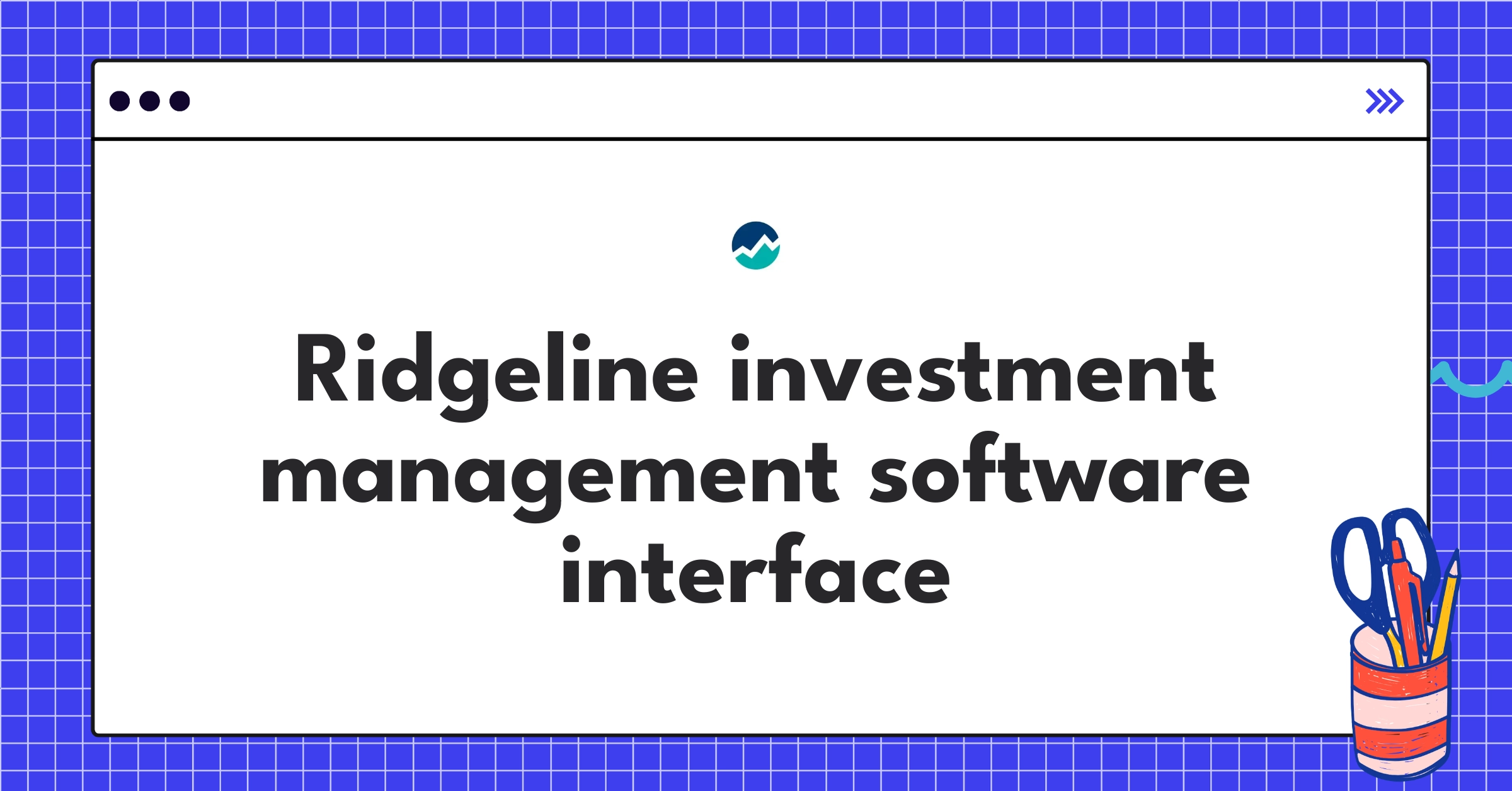 Ridgeline's cloud-native investment management software dashboard showcasing portfolio analytics and client relationship tools