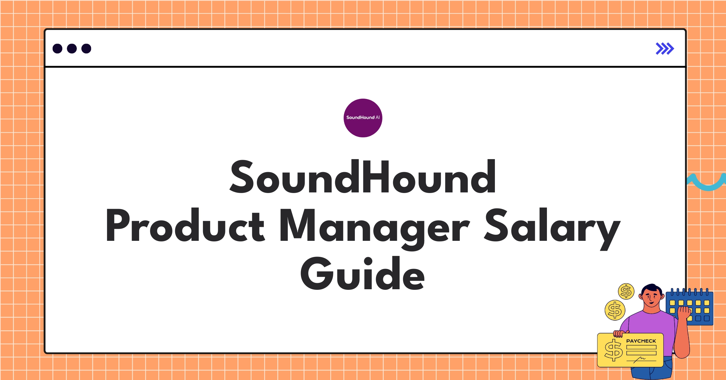 Infographic showing SoundHound Product Manager salary ranges and compensation structure for 2025