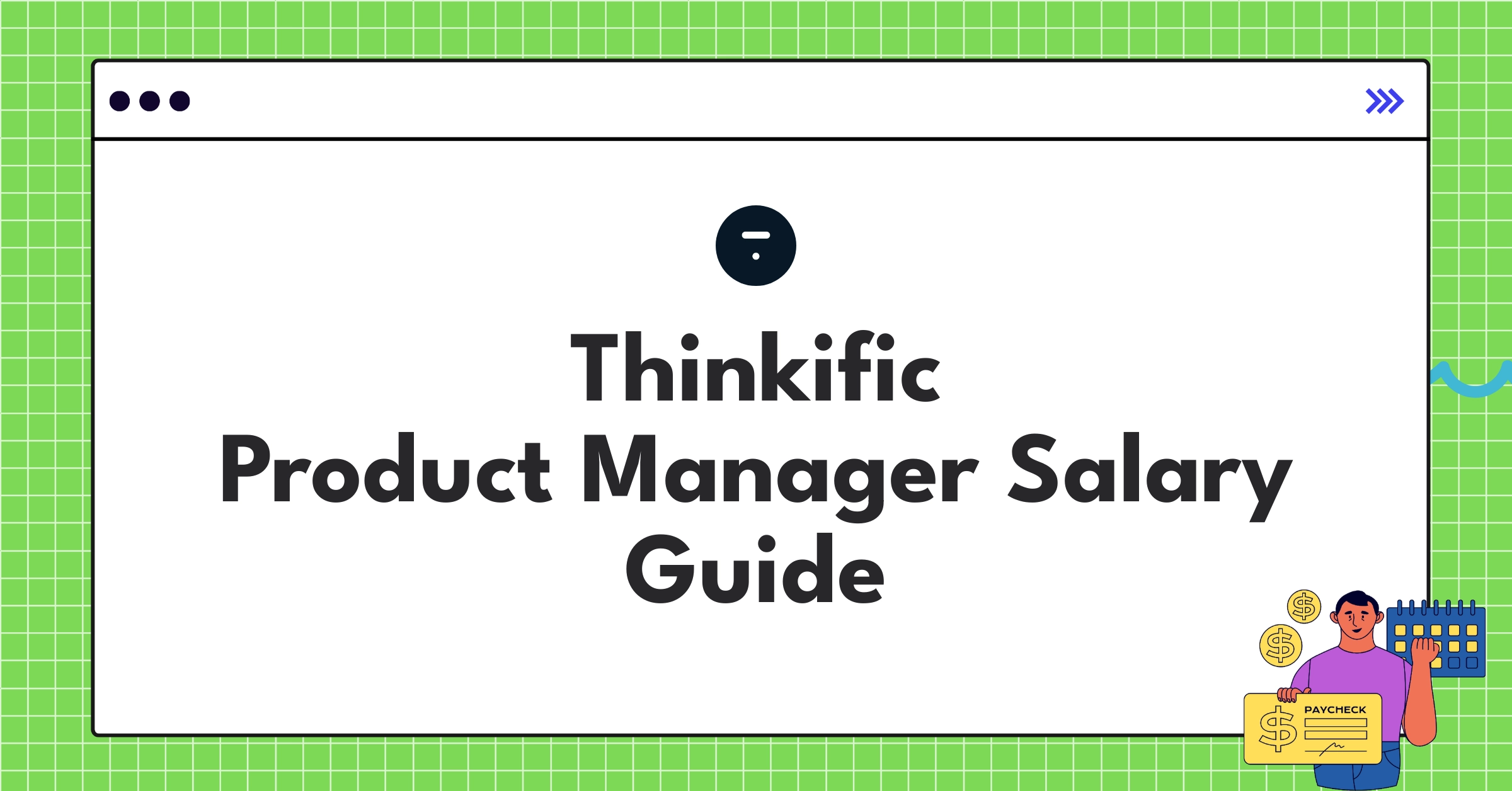 Infographic showing Thinkific Product Manager salary ranges and compensation trends for 2025